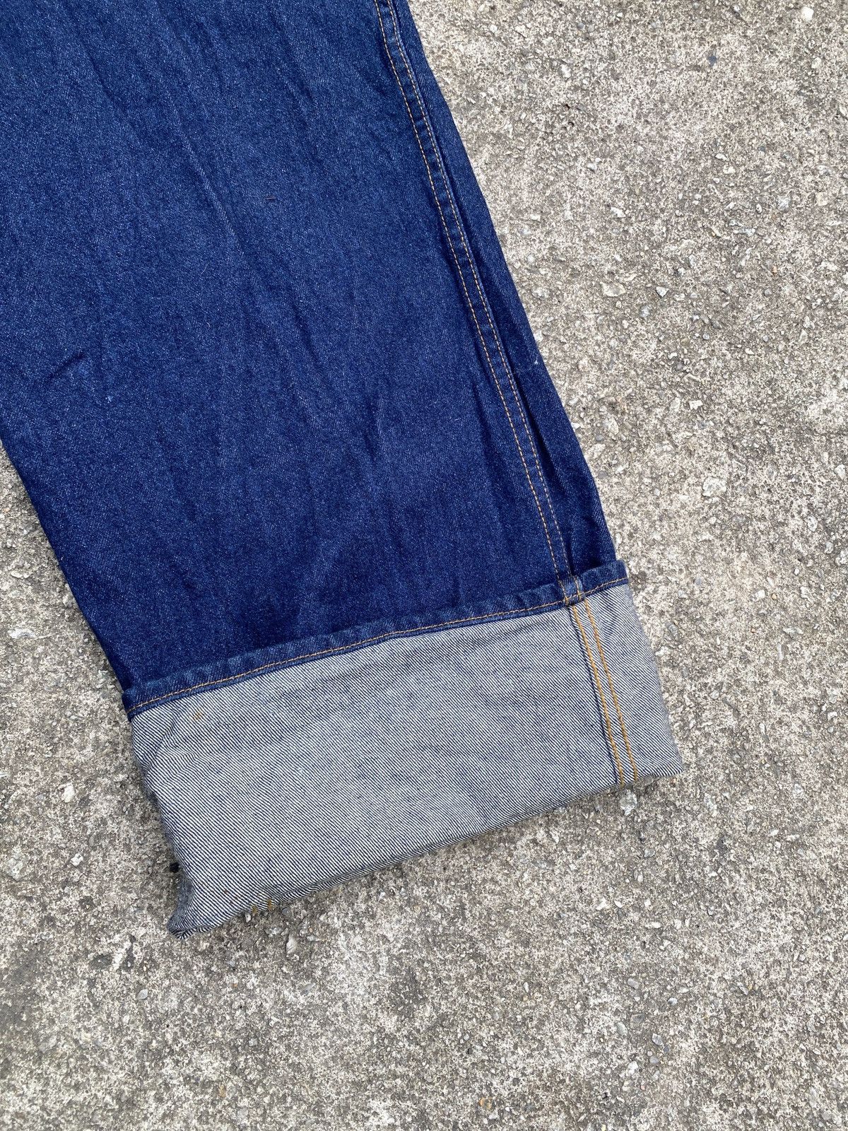Gaultier Homme Objet S/S 1993 Jean Paul Gaultier High Rise Jumpsuit Denim Size US 34 / EU 50 - 12 Thumbnail