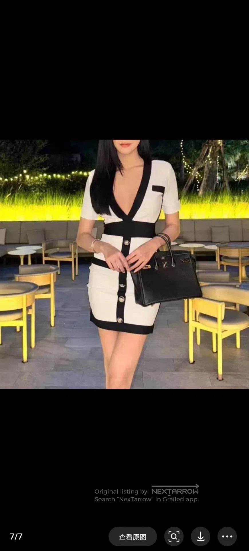Balmain Balmain Classic Logo Dress. Size XS / US 0-2 / IT 36-38 - 7 Thumbnail