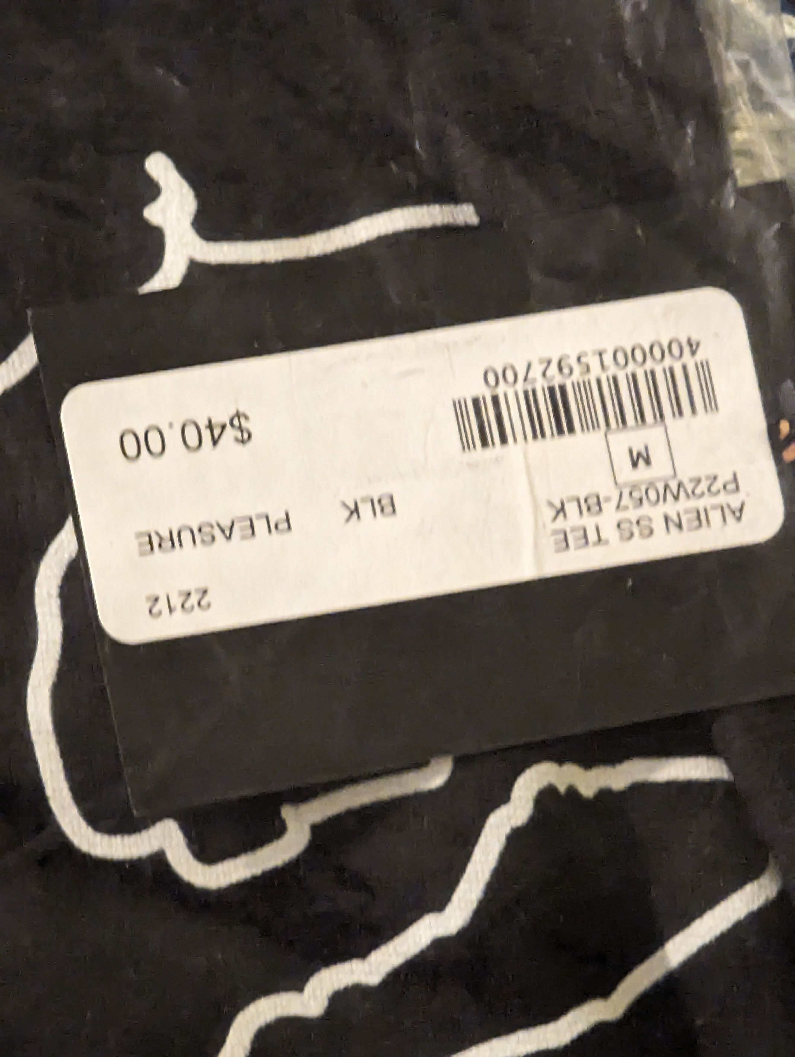 Pleasures PLEASURES ALIEN SHORT SLEEVE TEE Size US M / EU 48-50 / 2 - 7 Thumbnail