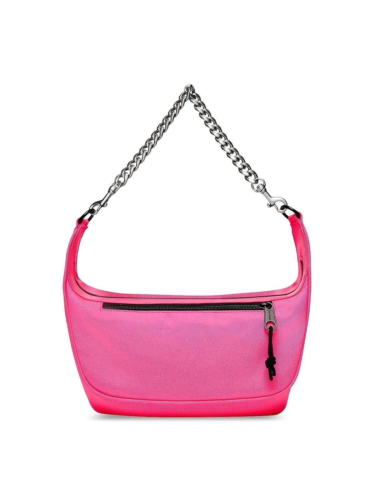 Balenciaga o1bcso1str1224 Size: OS / Raver Medium Bag With Chain Pink Size ONE SIZE - 2 Thumbnail