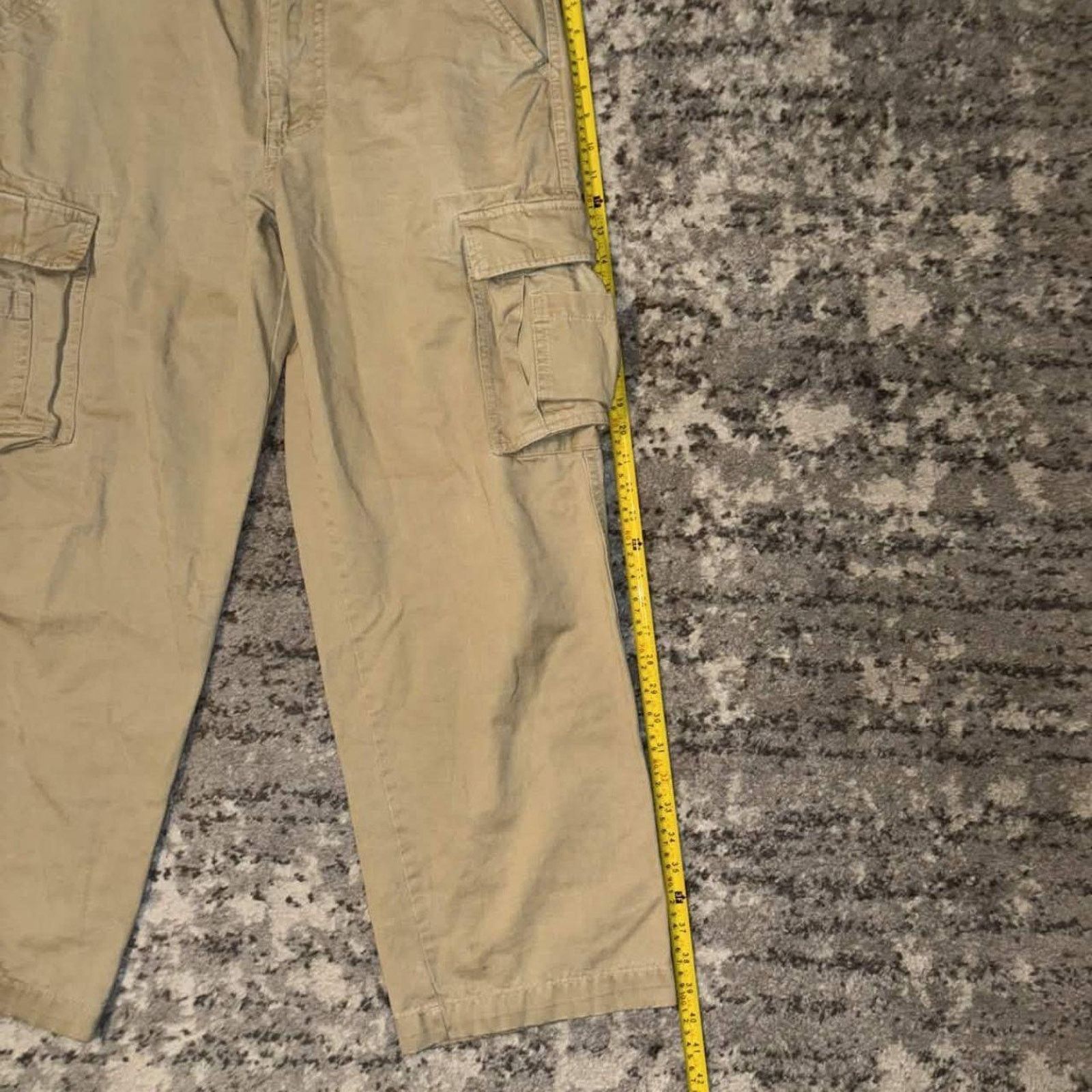 Timberland Y2K Timberland Khaki Baggy Cargo Pants Size US 33 - 7 Thumbnail