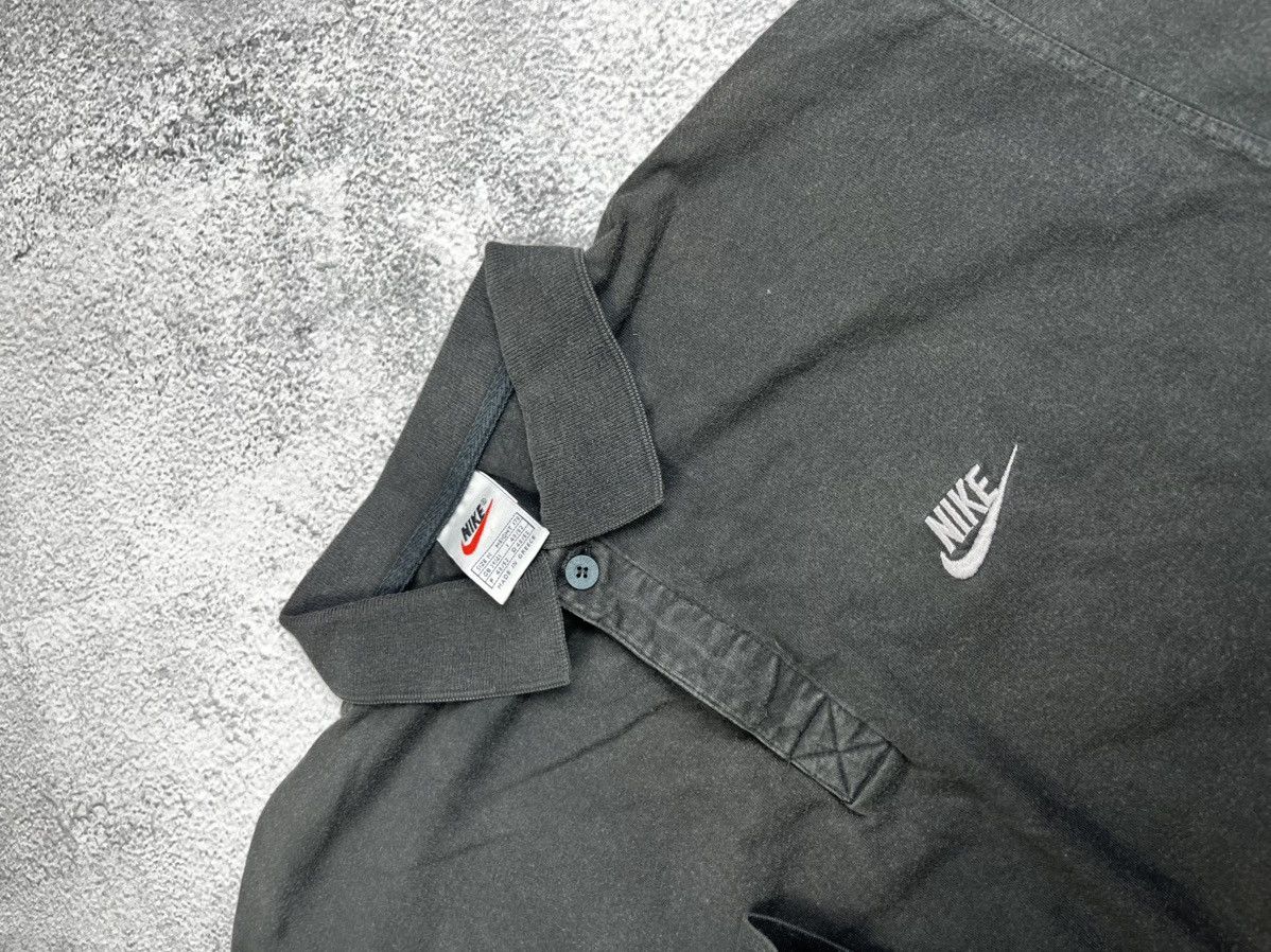 Nike Nike polo shirt distressed vintage 90s Size US M / EU 48-50 / 2 - 5 Thumbnail
