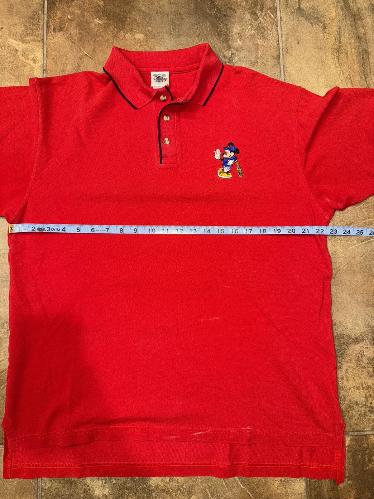 Disney Disney Mickey Mouse Baseball polo shirt Size US L / EU 52-54 / 3 - 3 Thumbnail