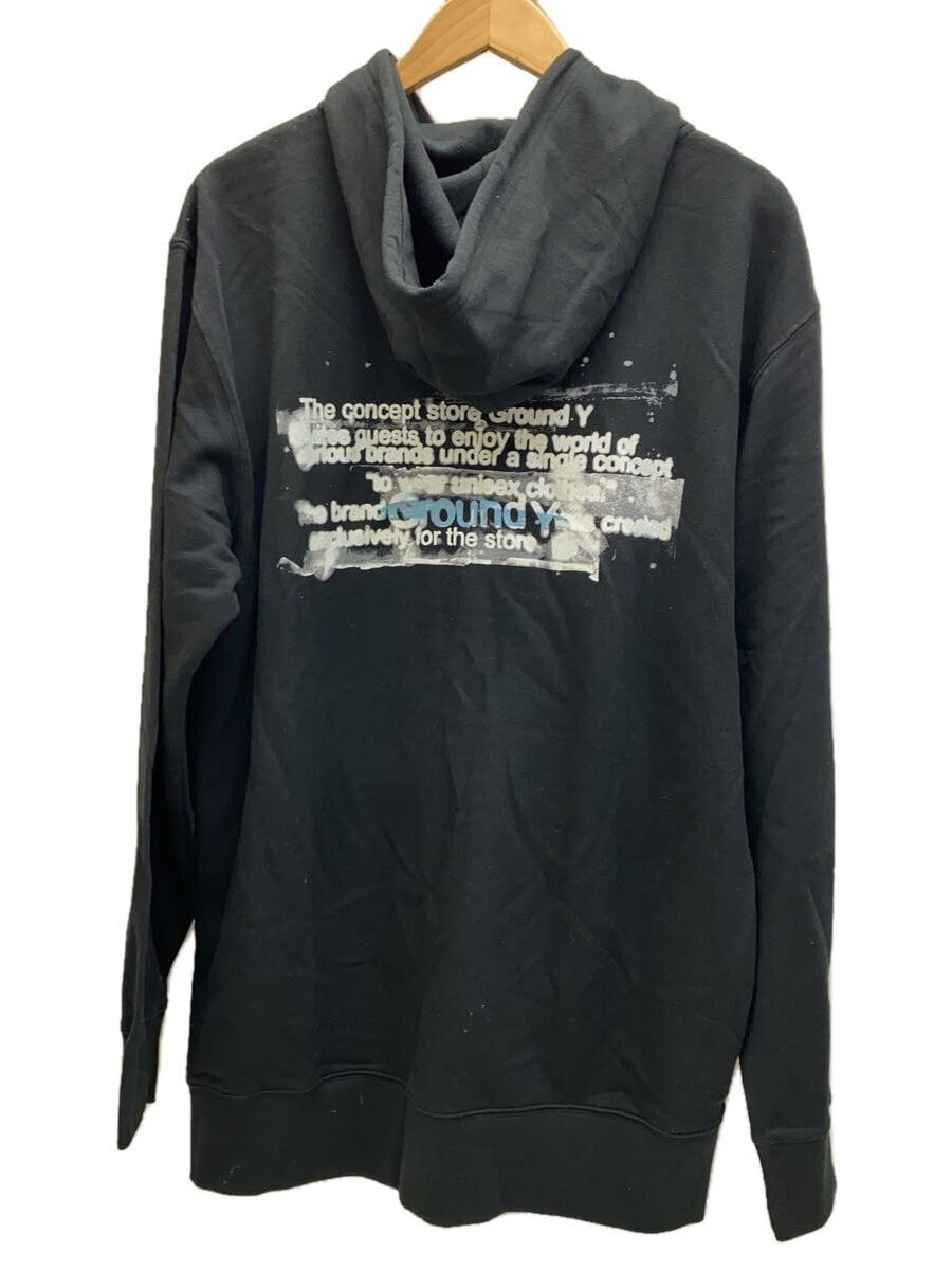 Ground Y × Yohji Yamamoto Script Logo Zip Hoodie Size US XL / EU 56 / 4 - 2 Thumbnail
