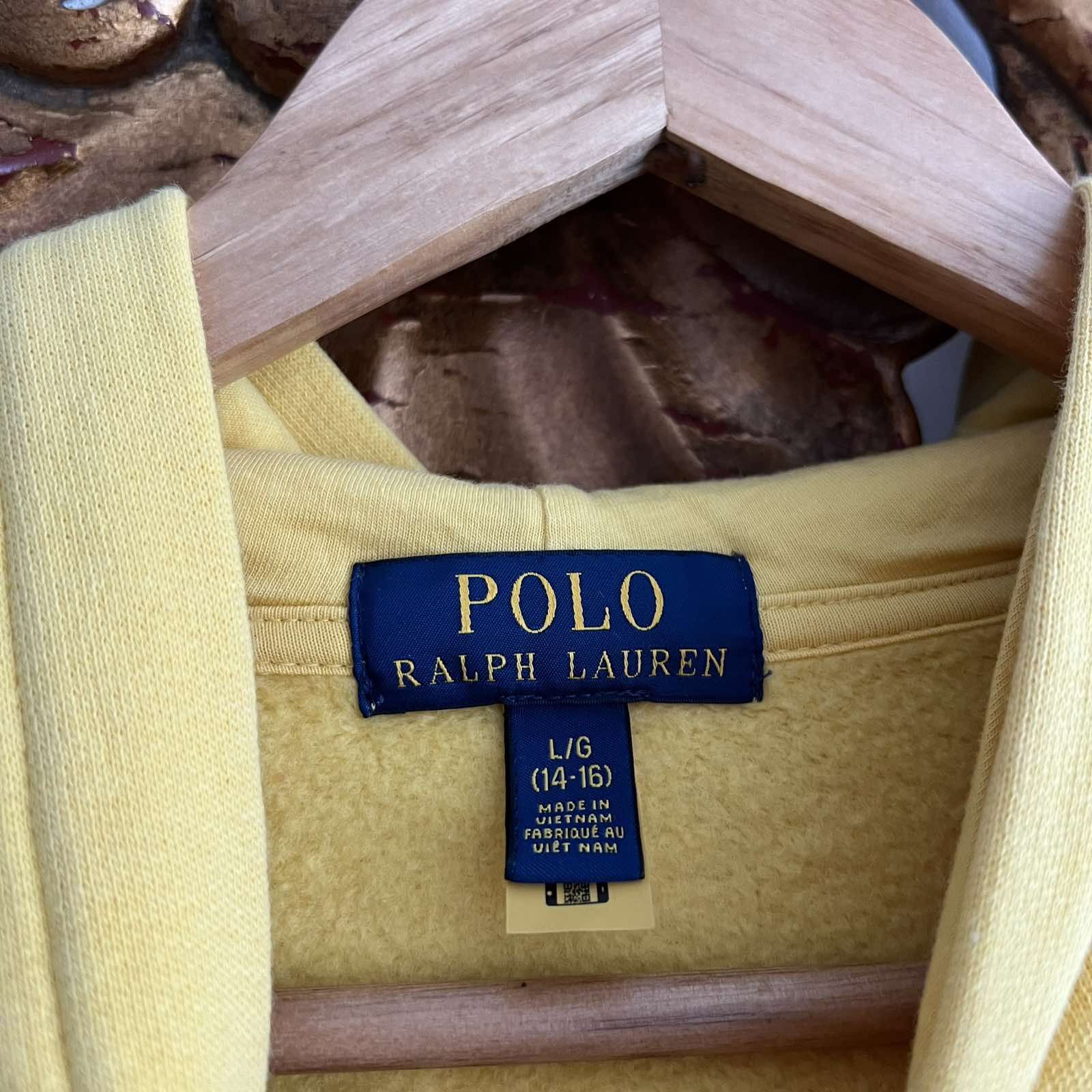 Designer × Polo Ralph Lauren Polo Ralph Lauren Big Logo Hoodie Sz Xs Size US XS / EU 42 / 0 - 3 Thumbnail