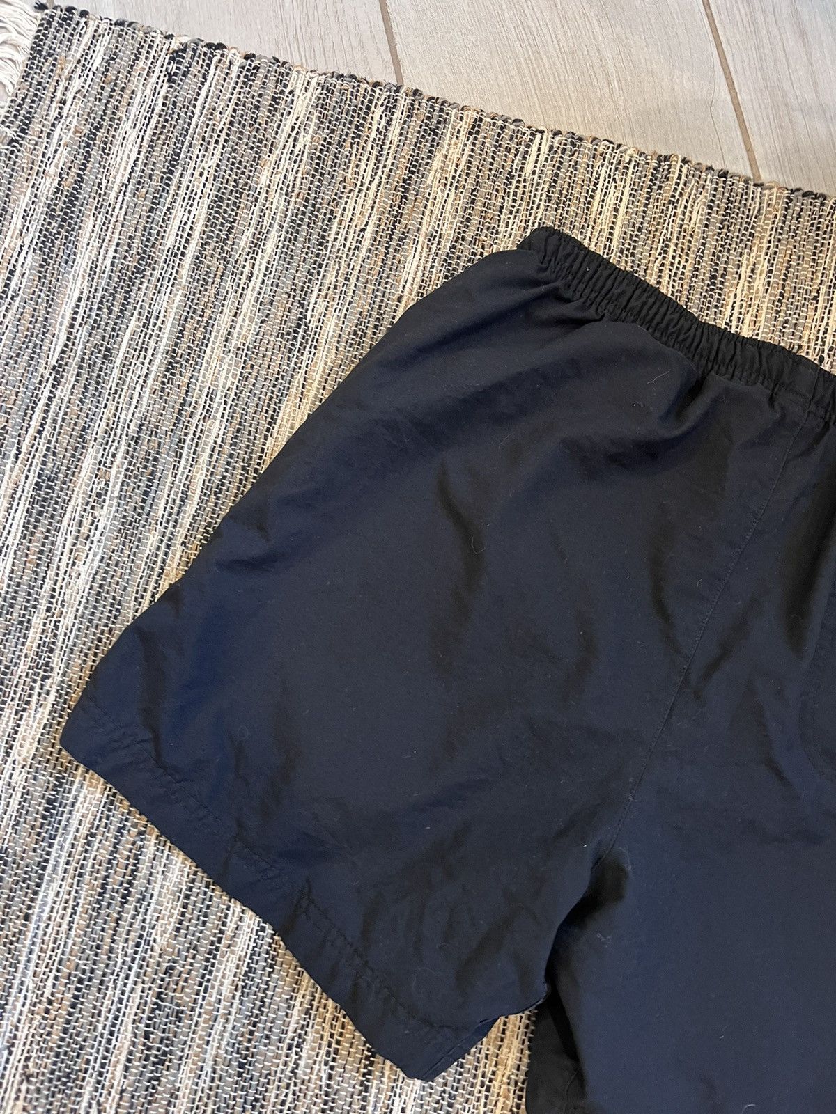 Nike × Vintage Vintage Nike shorts sportswear black minimalistic Size US 32 / EU 48 - 8 Thumbnail