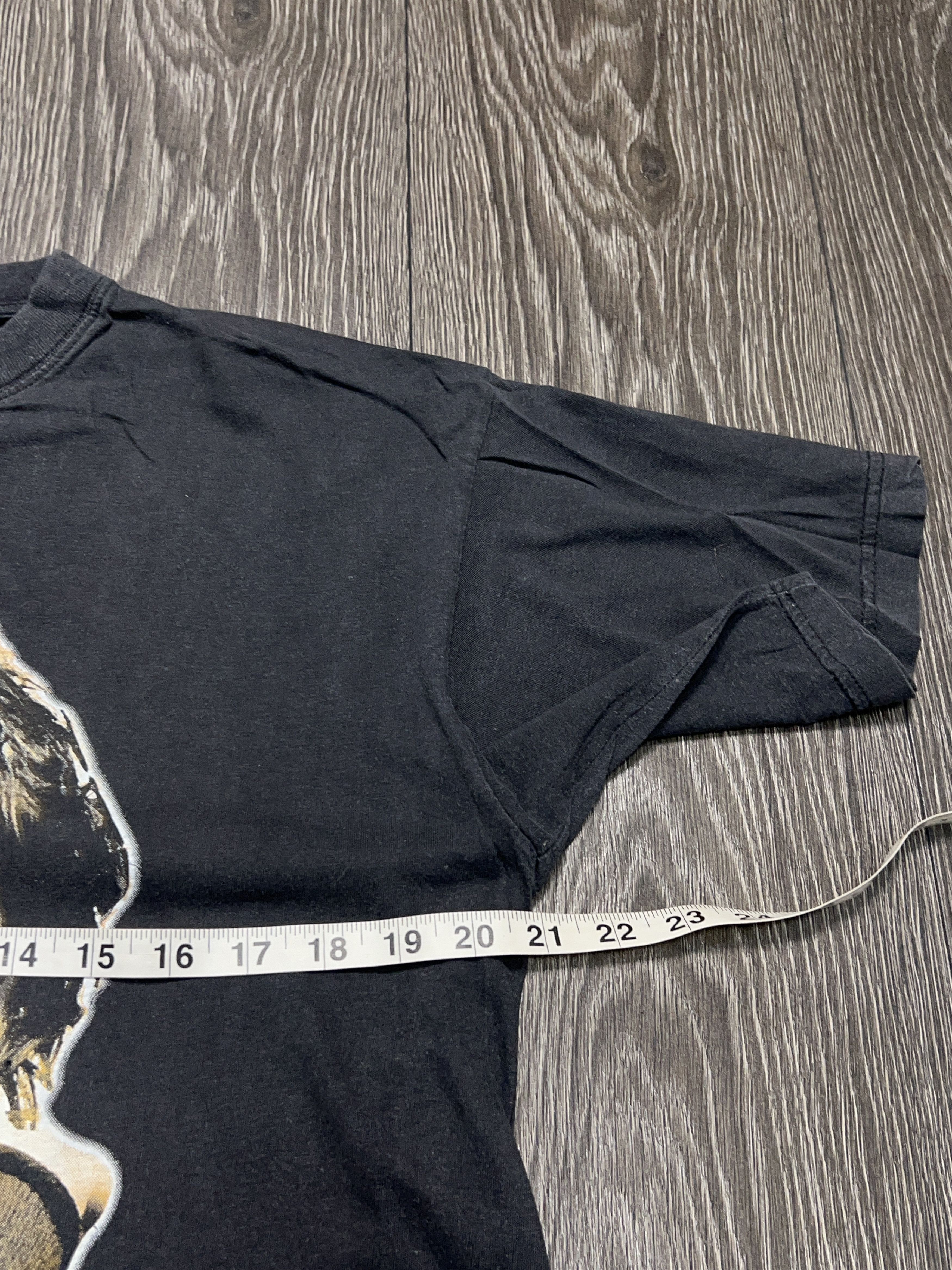 Vintage 1990s The Rasmus Band Lauri Ylonen Cotton T Shirt Tee M-L Size US M / EU 48-50 / 2 - 7 Thumbnail