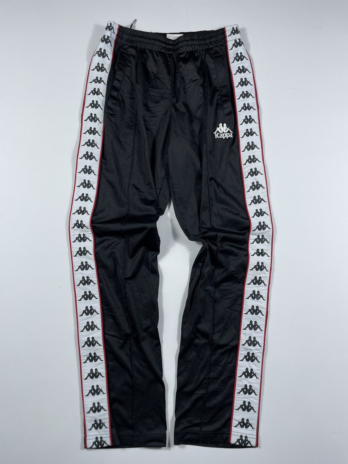 Kappa × Vintage Kappa Y2K Lampas Logo Retro Track Pants size 26-31 Size US 26 / EU 42 - 2 Thumbnail