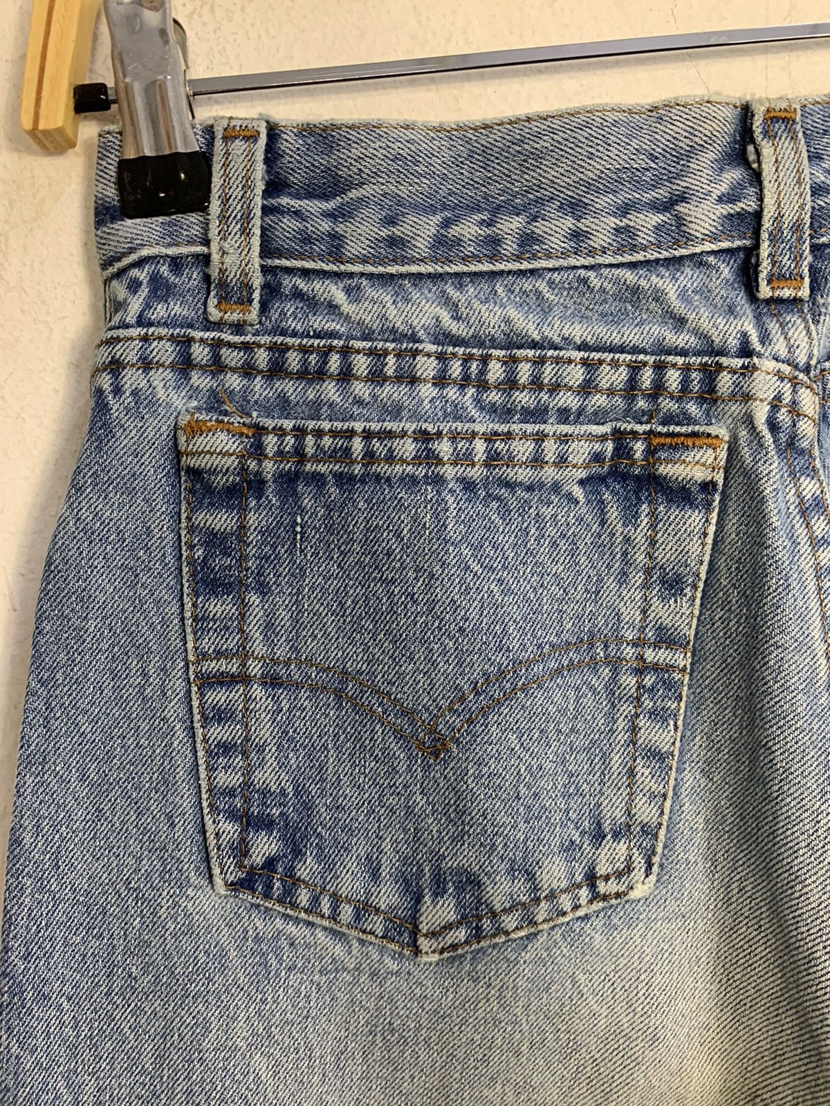 Levi's 80s 90s Levi’s Strauss 701 Indigo Denim Jeans Buttonfly Size 26" / US 2 / IT 38 - 9 Thumbnail