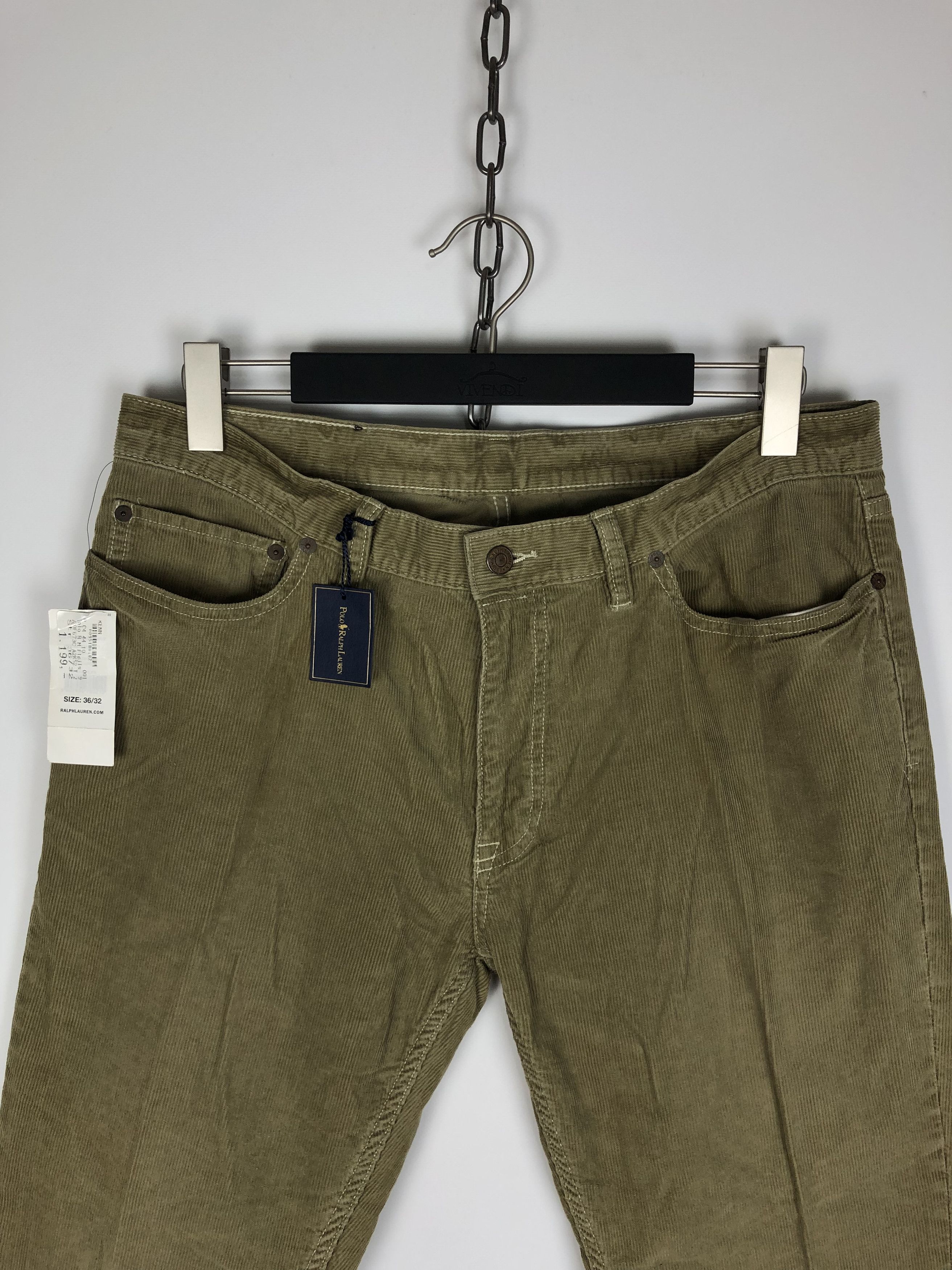 Polo Ralph Lauren Polo Ralph Lauren Corduroy Pants Brown Size US 36 / EU 52 - 2 Thumbnail