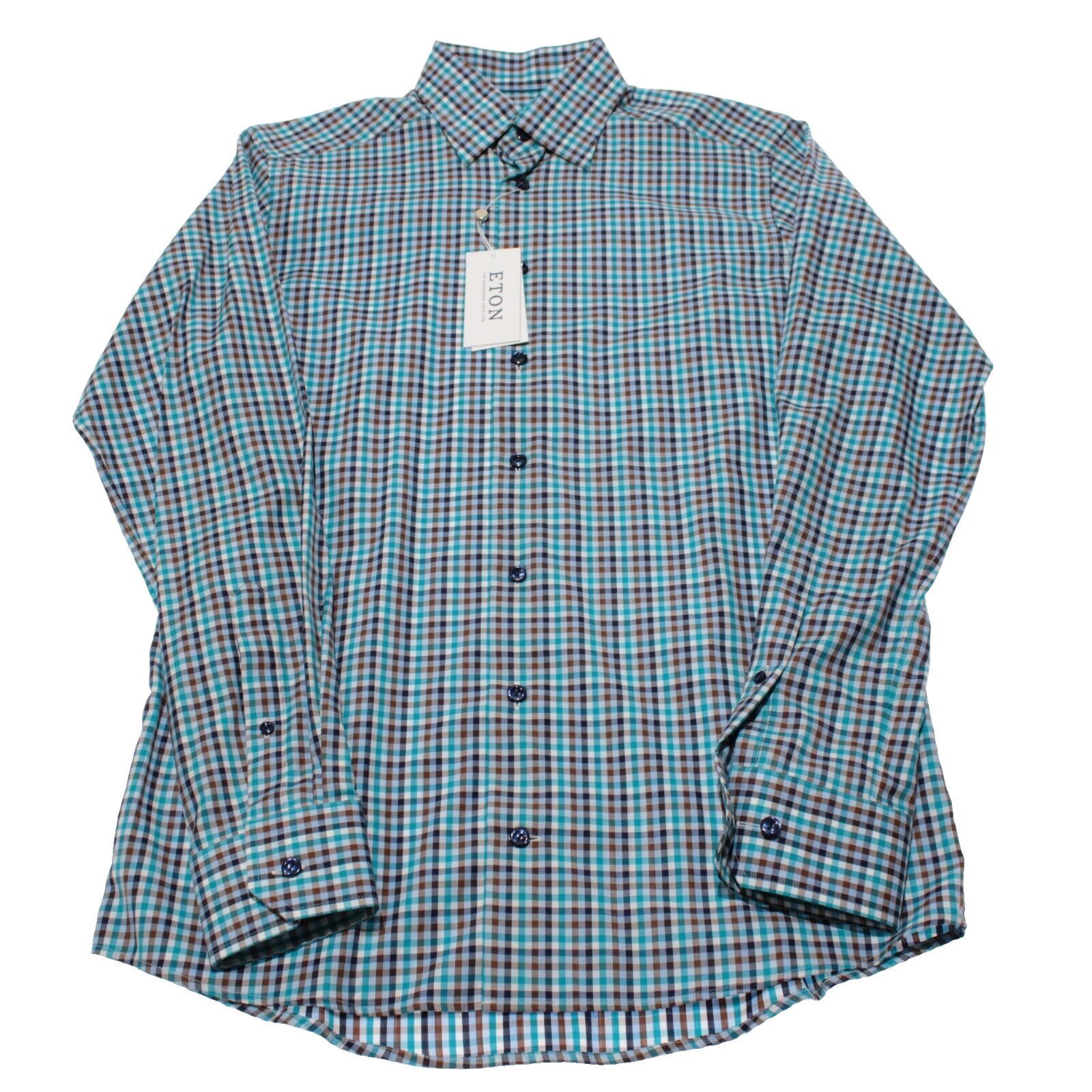 Eton Eton New with tags Shirt Size S US In Blue Size US S / EU 44-46 / 1 - 3 Thumbnail