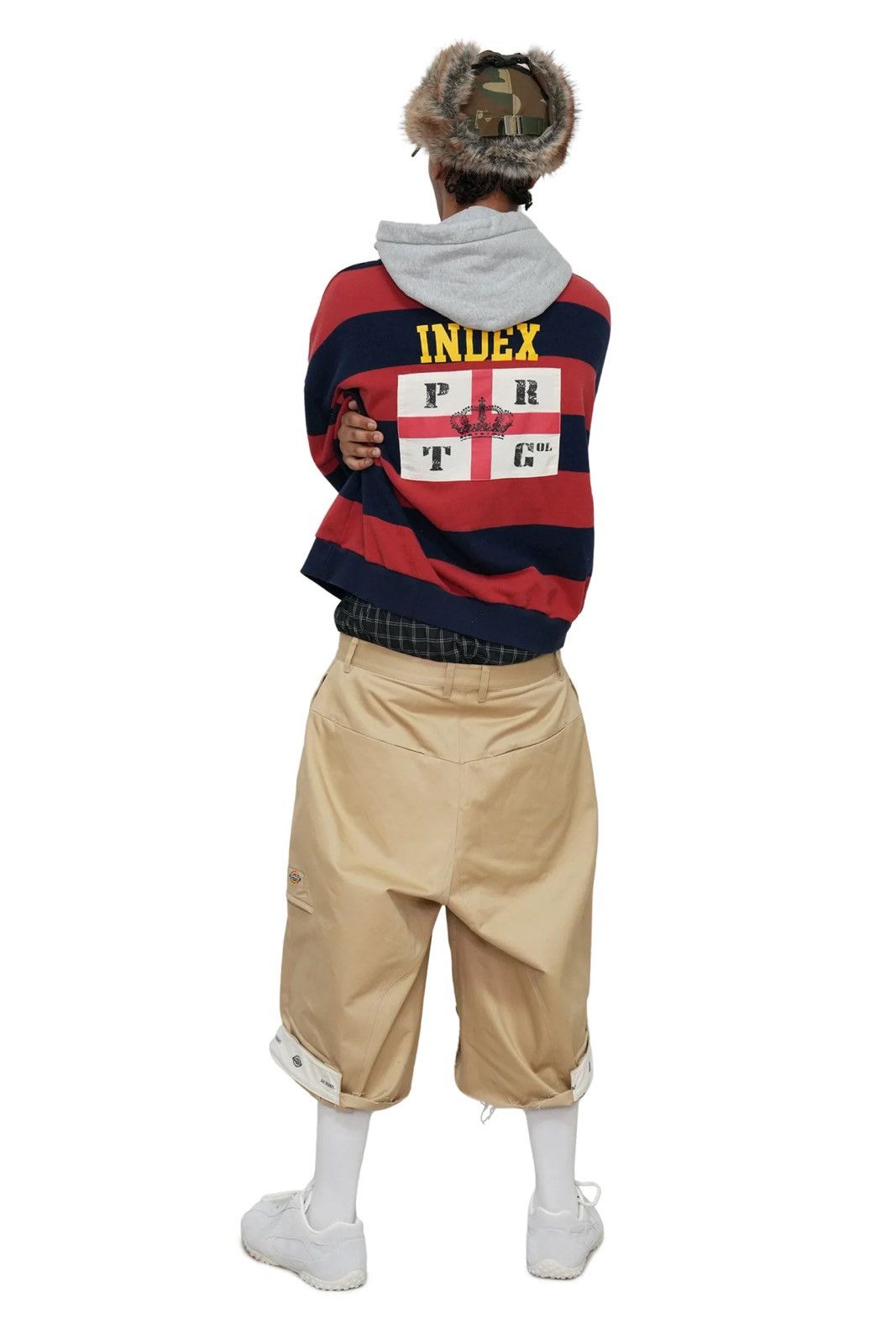 PROJECT G/R Protocol Index STRIPE POLO HOODIE PROJECT GR size 2 Size US M / EU 48-50 / 2 - 4 Thumbnail