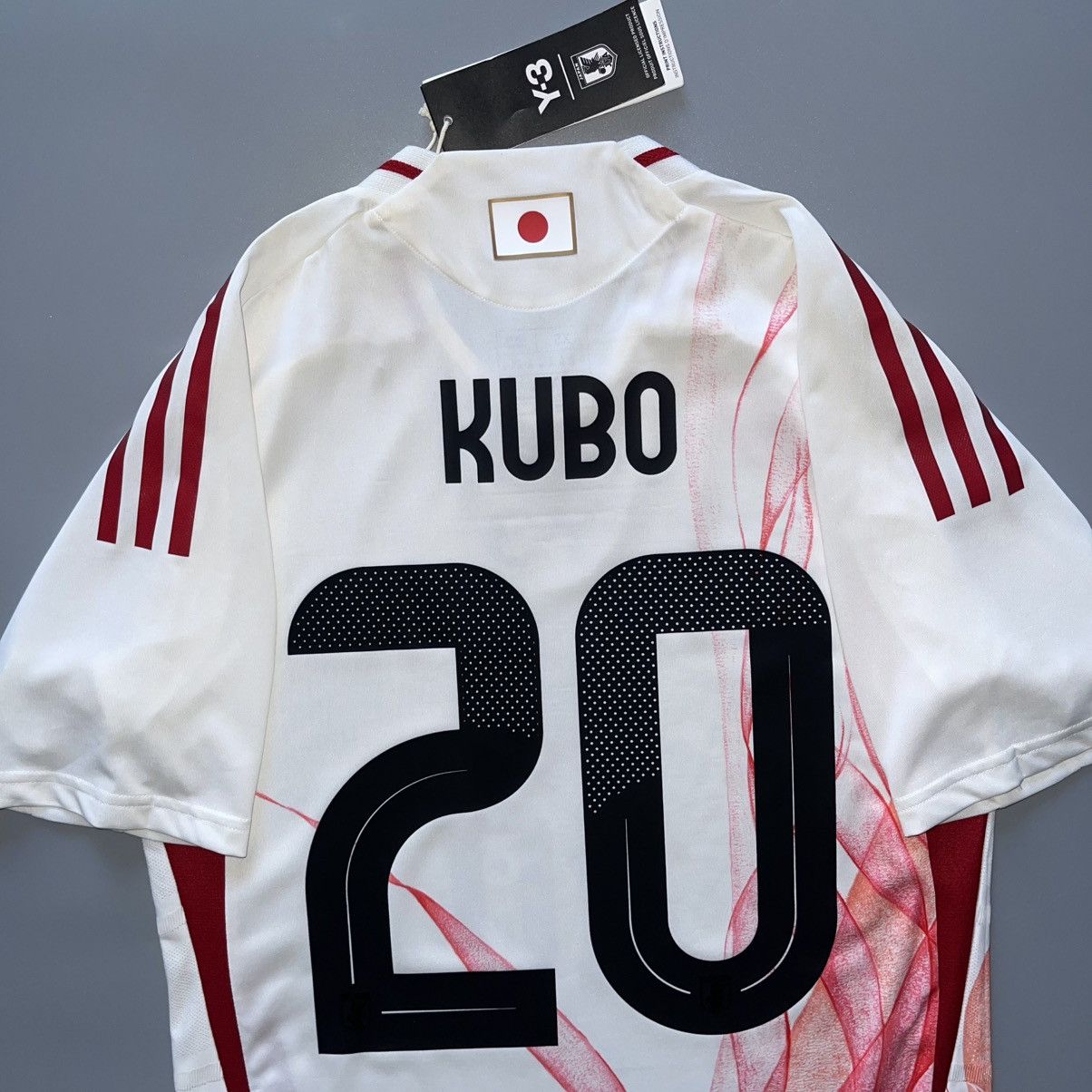 Adidas × Vintage NWT JAPAN ADIDAS Y-3 2024 SOCCER AWAY JERSEY #20 KUBO Size US XS / EU 42 / 0 - 10 Thumbnail