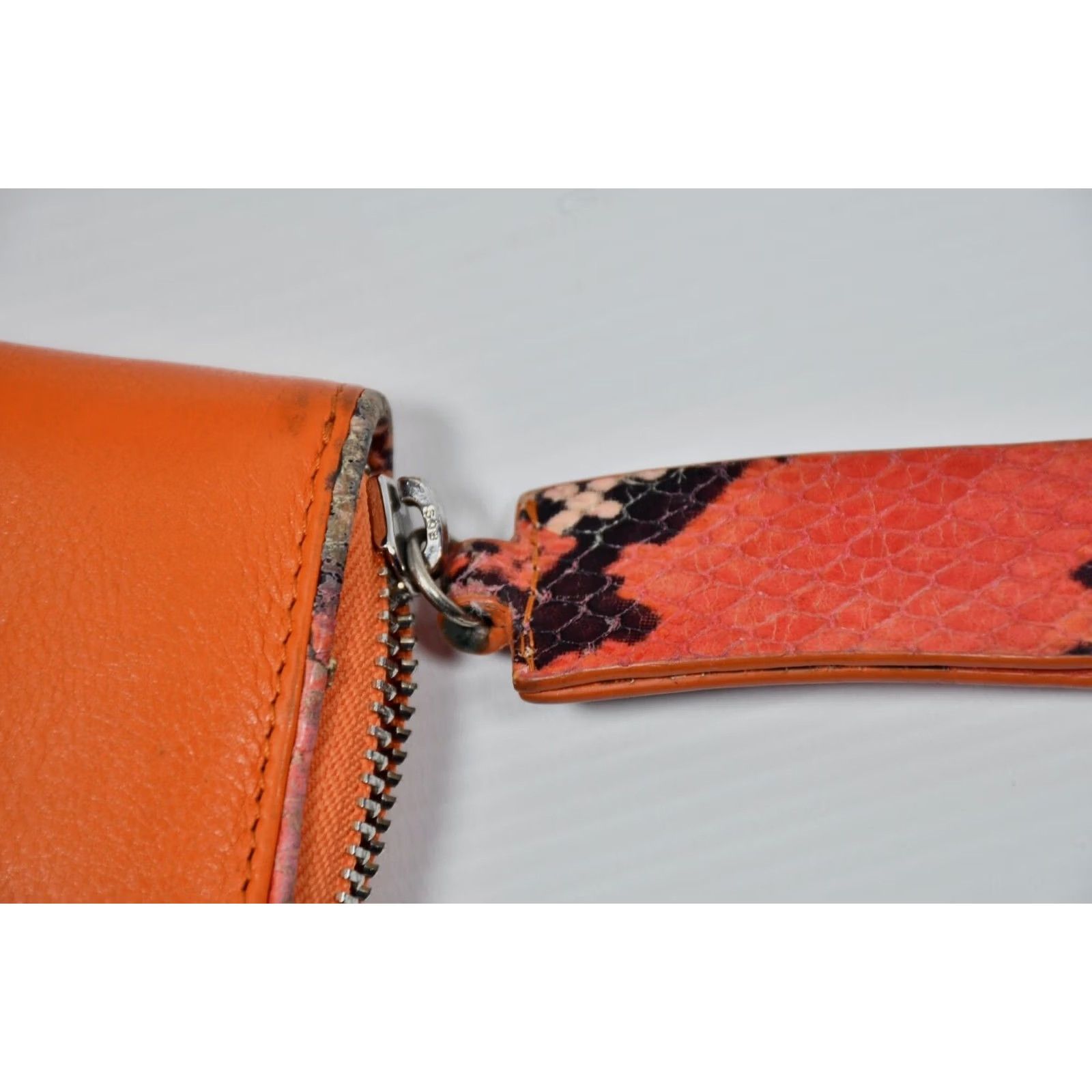 Zadig & Voltaire Zadig Voltaire Mini Zv Leather Orange Wallet Size ONE SIZE - 5 Thumbnail