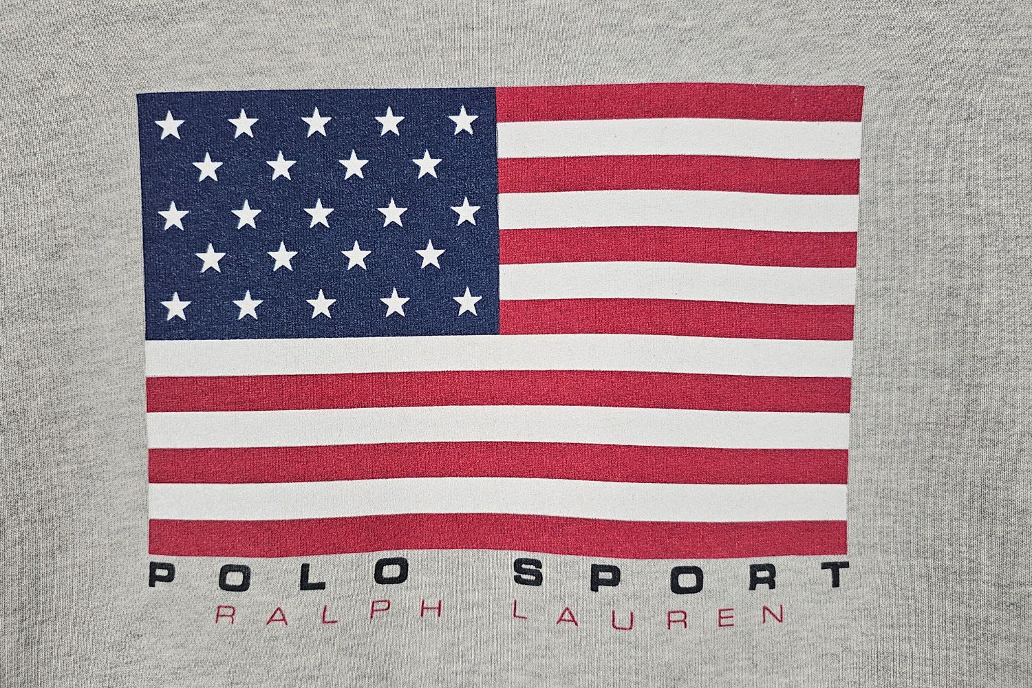 Polo Ralph Lauren 90s Vintage Polo Sport Ralph Lauren USA Flag Sweatshirt - XL Size US XL / EU 56 / 4 - 6 Thumbnail