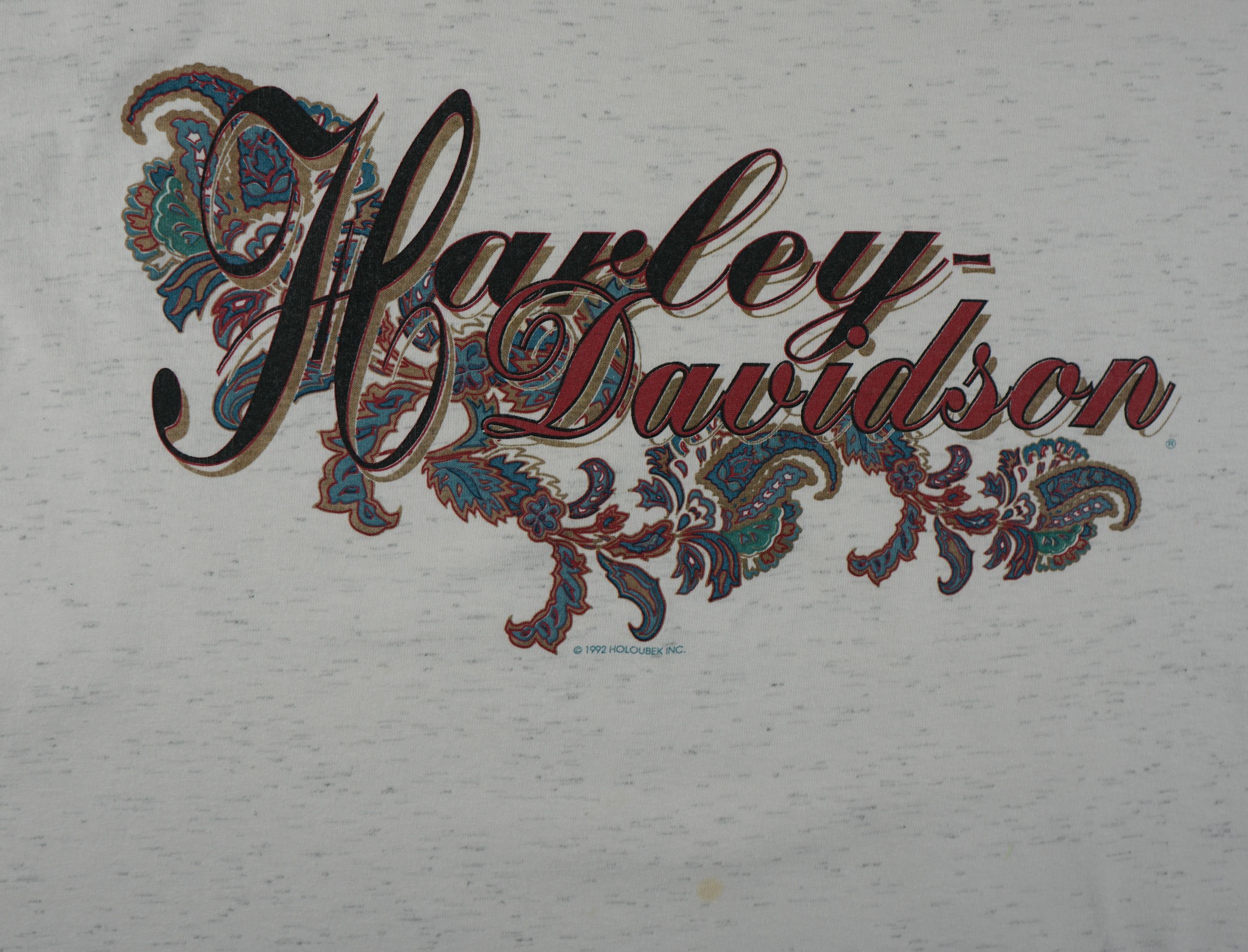 Harley Davidson × Vintage Vintage Harley Davidson T Shirt Size US XL / EU 56 / 4 - 2 Thumbnail