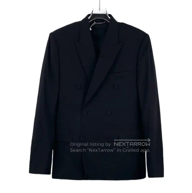 Dior Dior Black Wool Men's Outerwear Jacket . Size US M / EU 48-50 / 2 - 1 Thumbnail
