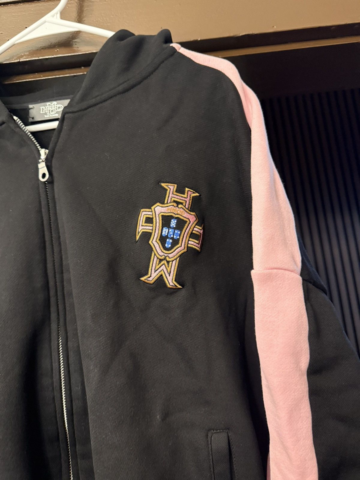 HMDD HMDD Lisbon Zip Up Black Pink Hoodie Size XL Size US XL / EU 56 / 4 - 3 Thumbnail