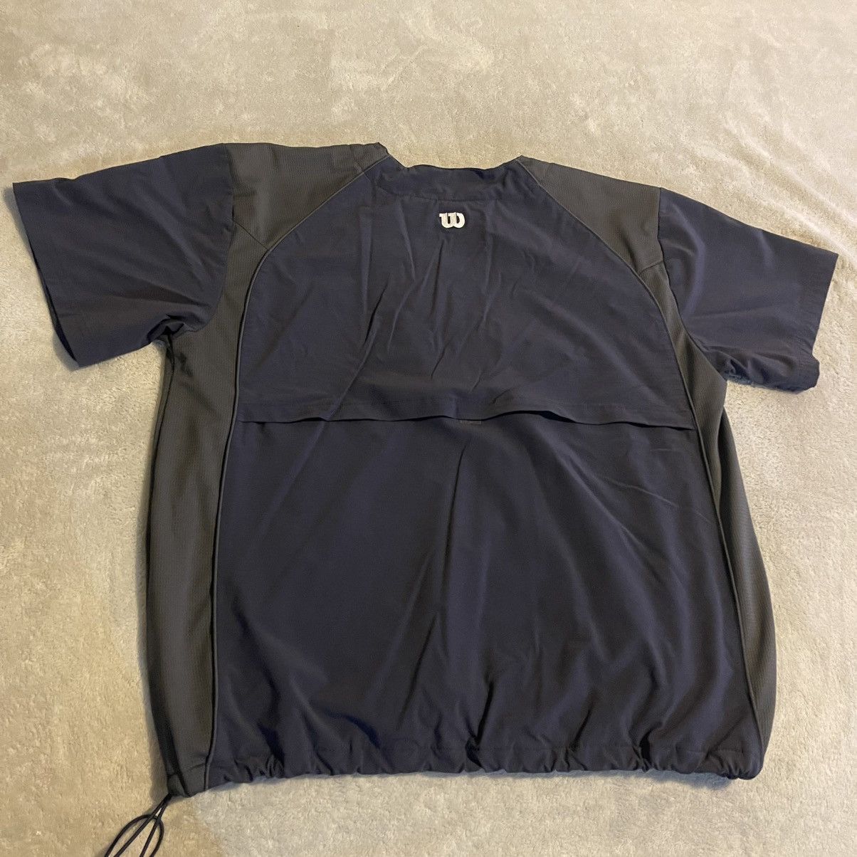 Wilson Vintage Wilson Sweater Men XL Blue Baseball Quarter Zip Size US XL / EU 56 / 4 - 2 Thumbnail