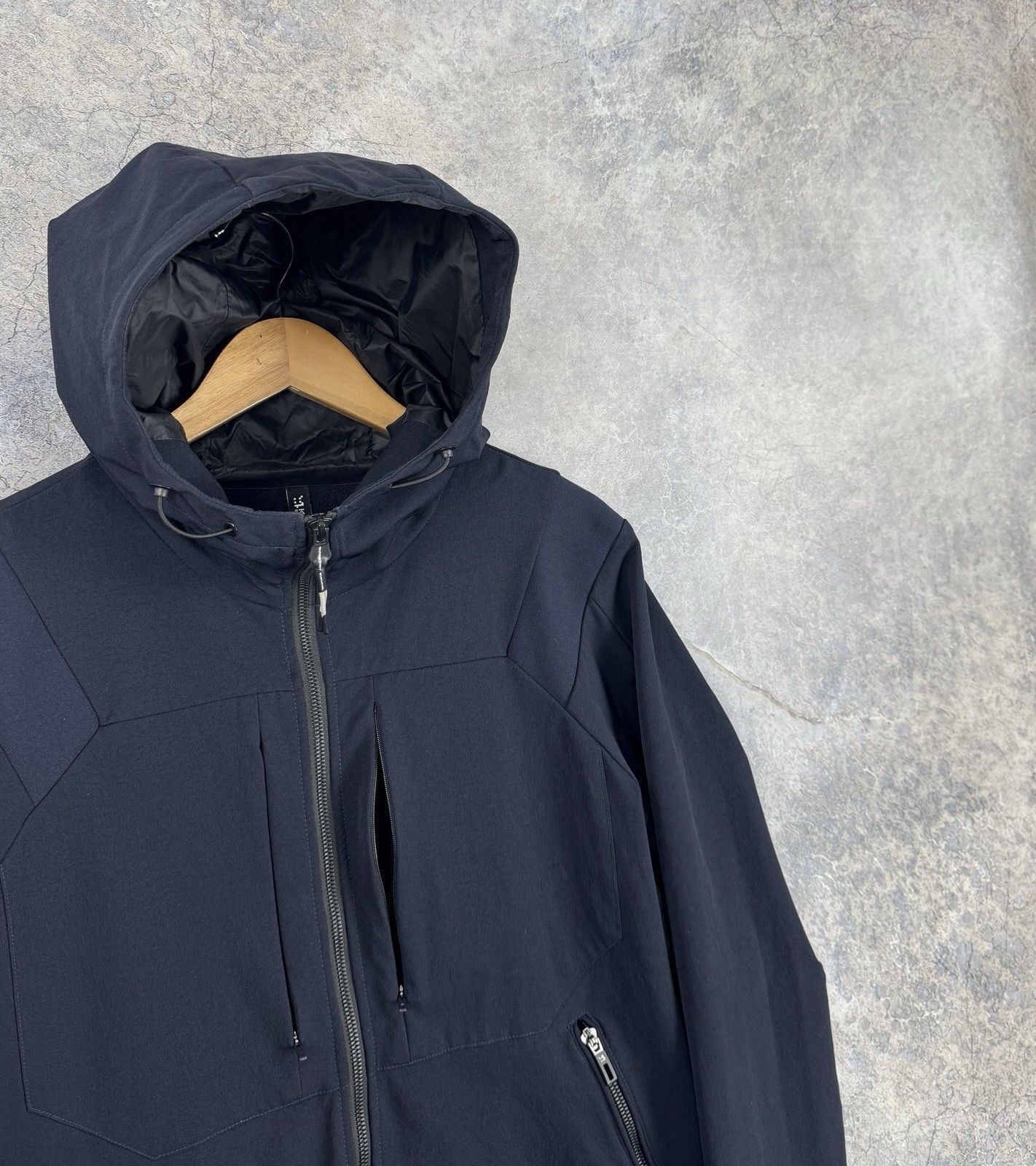 Krakatau KRAKATAU Apex Navy Hooded TechWear Jacket Size US M / EU 48-50 / 2 - 3 Thumbnail