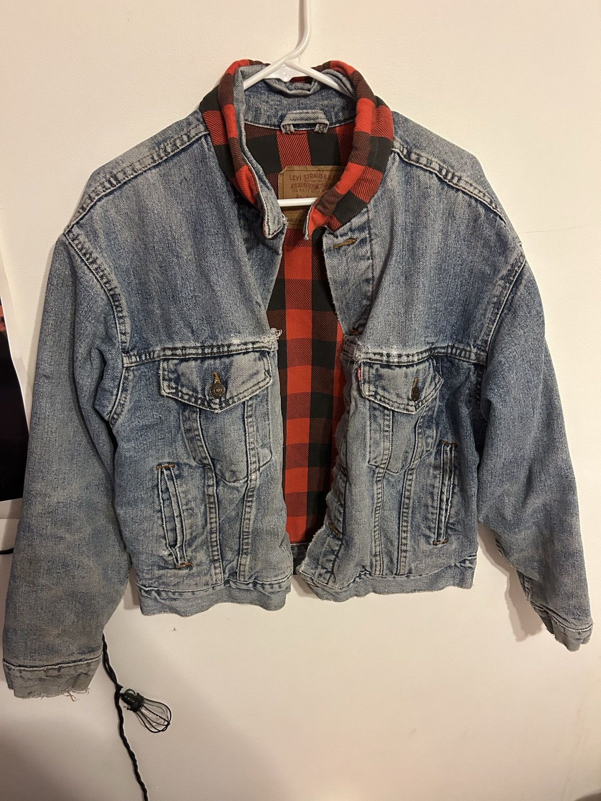 Levi's × Levi's Vintage Clothing × Vintage Vintage Levis heavy denim jacket Size US S / EU 44-46 / 1 - 1 Thumbnail