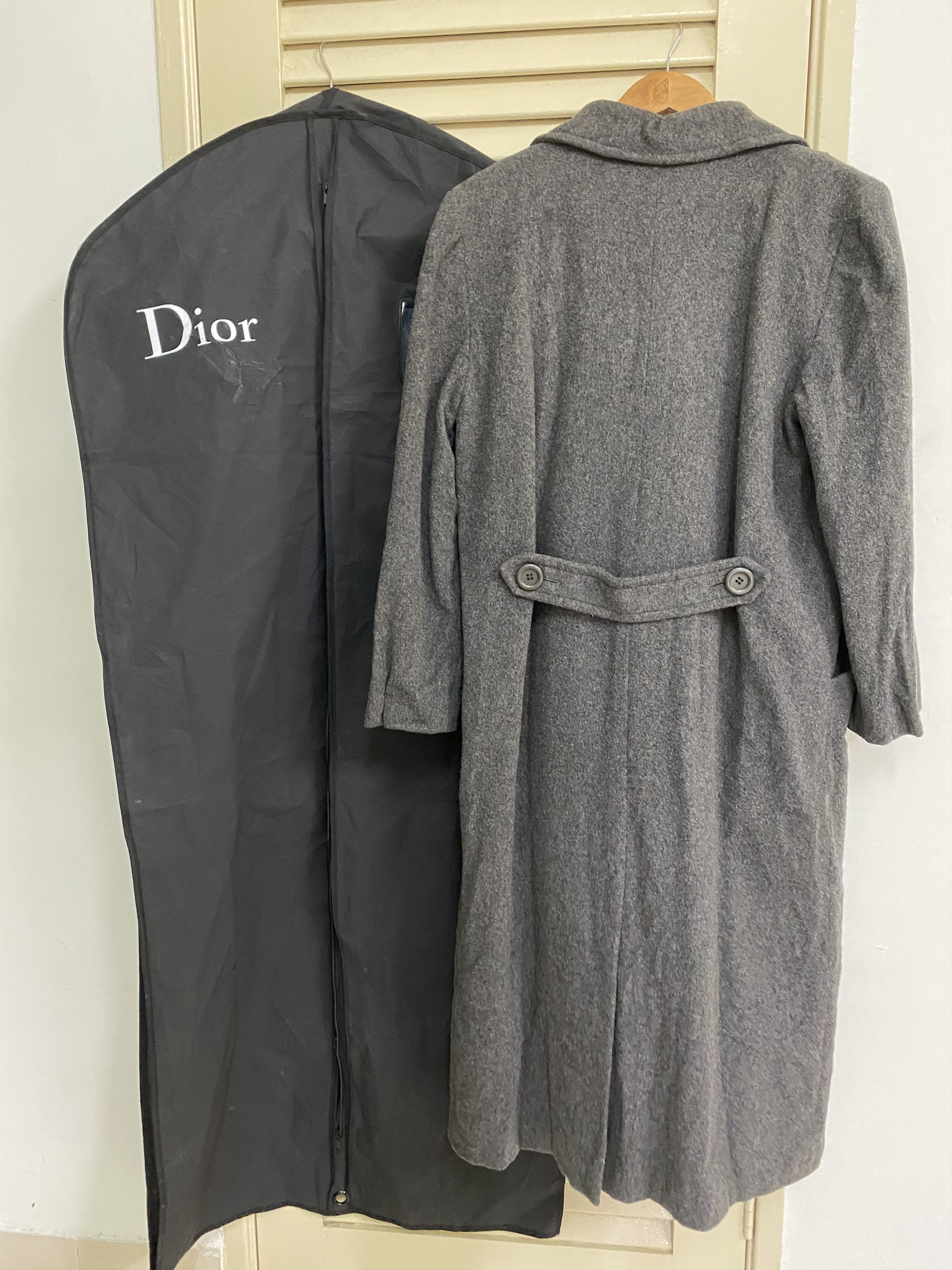 Dior FW Christian Dior Wool Trench Jacket Size US M / EU 48-50 / 2 - 2 Thumbnail