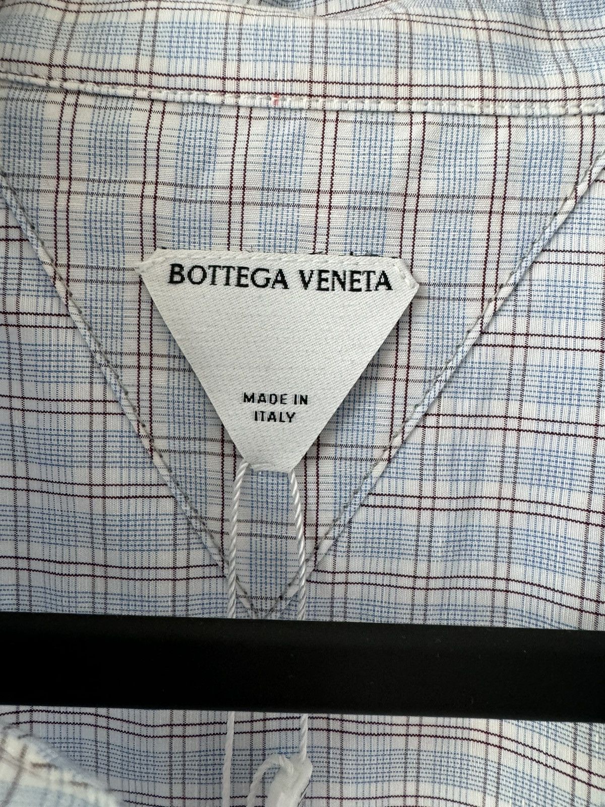 Bottega Veneta BOTTEGA VENETA OVERSIZED CHECKED BUTTON UP SHIRT Size US S / EU 44-46 / 1 - 9 Thumbnail