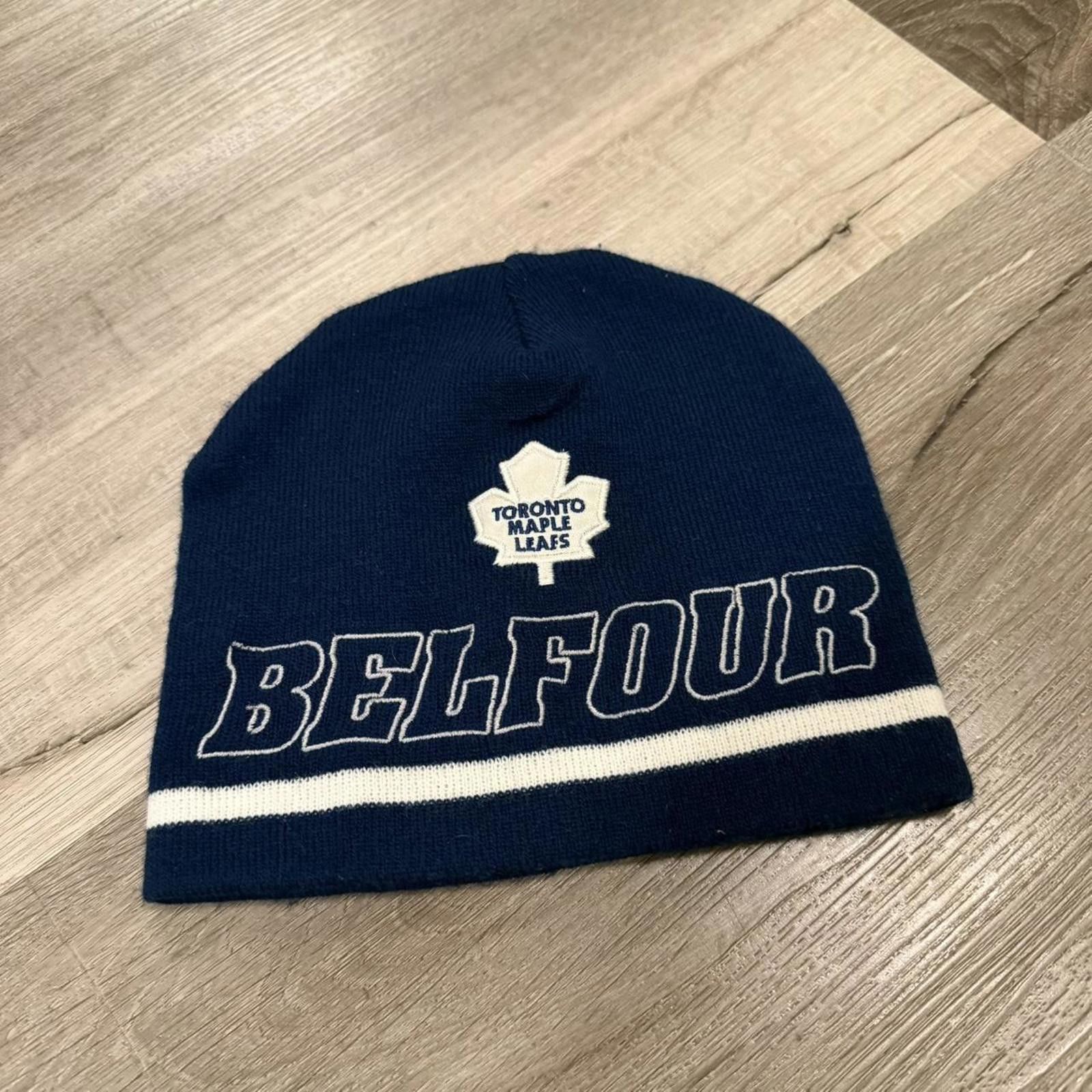 New Era Vintage Toronto maple leafs ed belfour skully beanie 00s OS Size ONE SIZE - 1 Thumbnail