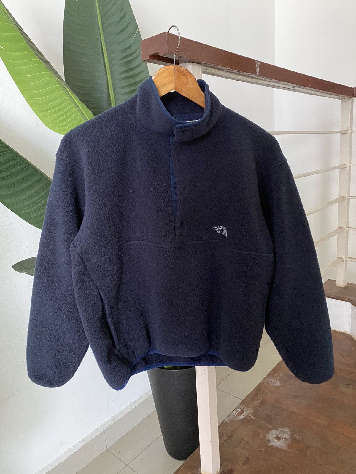 The North Face × Vintage Vintage THE NORTH FACE Men's Snap-T® Fleece Pullover Size US S / EU 44-46 / 1 - 11 Thumbnail