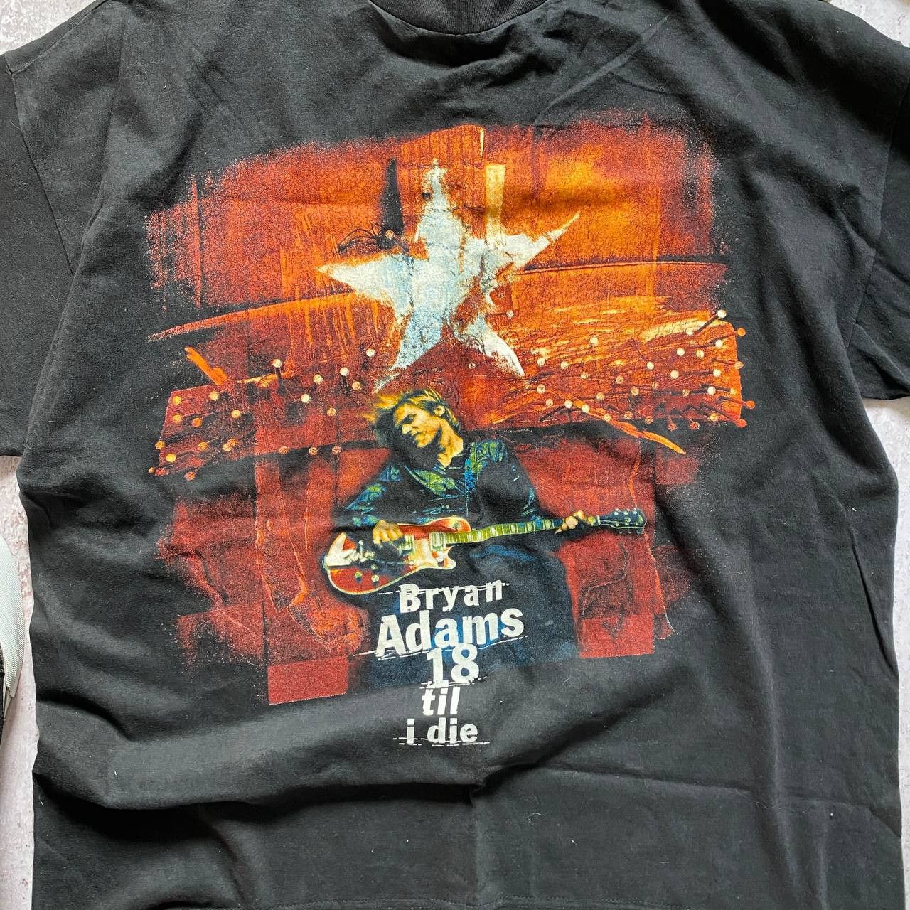 Band Tees VINTAGE 1996 BRYAN ADAMS TIL I DIE RARE TOUR T SHIRT 54 Size US L / EU 52-54 / 3 - 5 Thumbnail