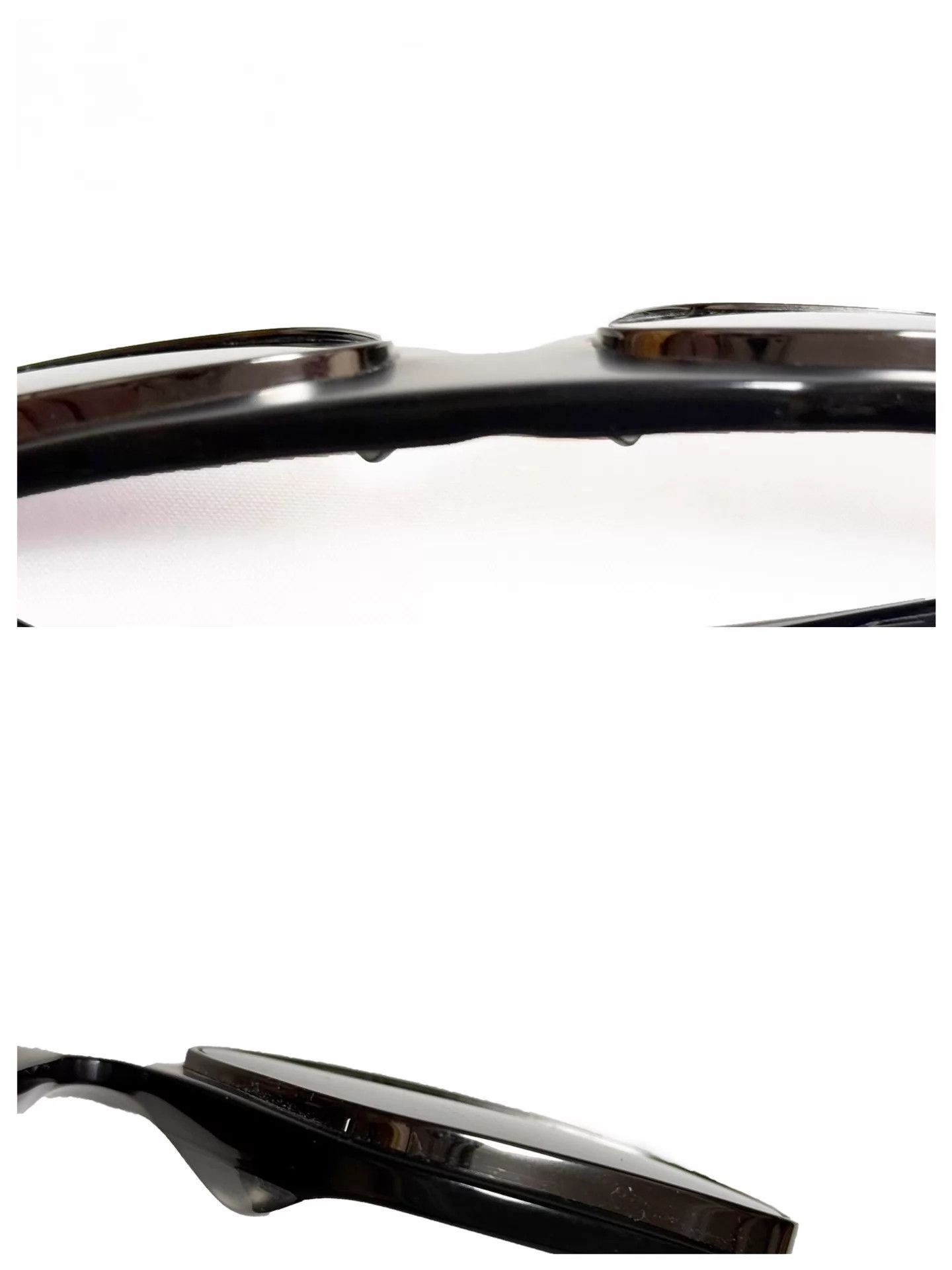 Yohji Yamamoto Yohji Yamamoto Unisex Sunglasses YY7022 Black 002 Used Size ONE SIZE - 7 Thumbnail