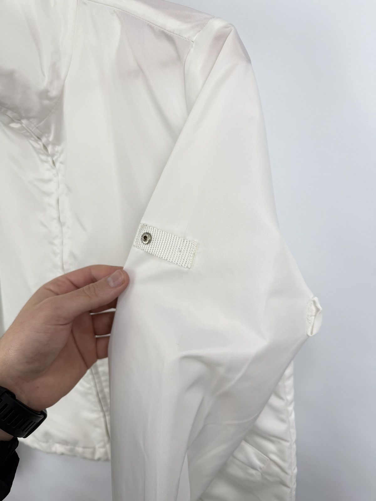 Prada 🇮🇹 Y2K Prada Zip Jacket Women Retro Rare Hype Size XS / US 0-2 / IT 36-38 - 11 Thumbnail