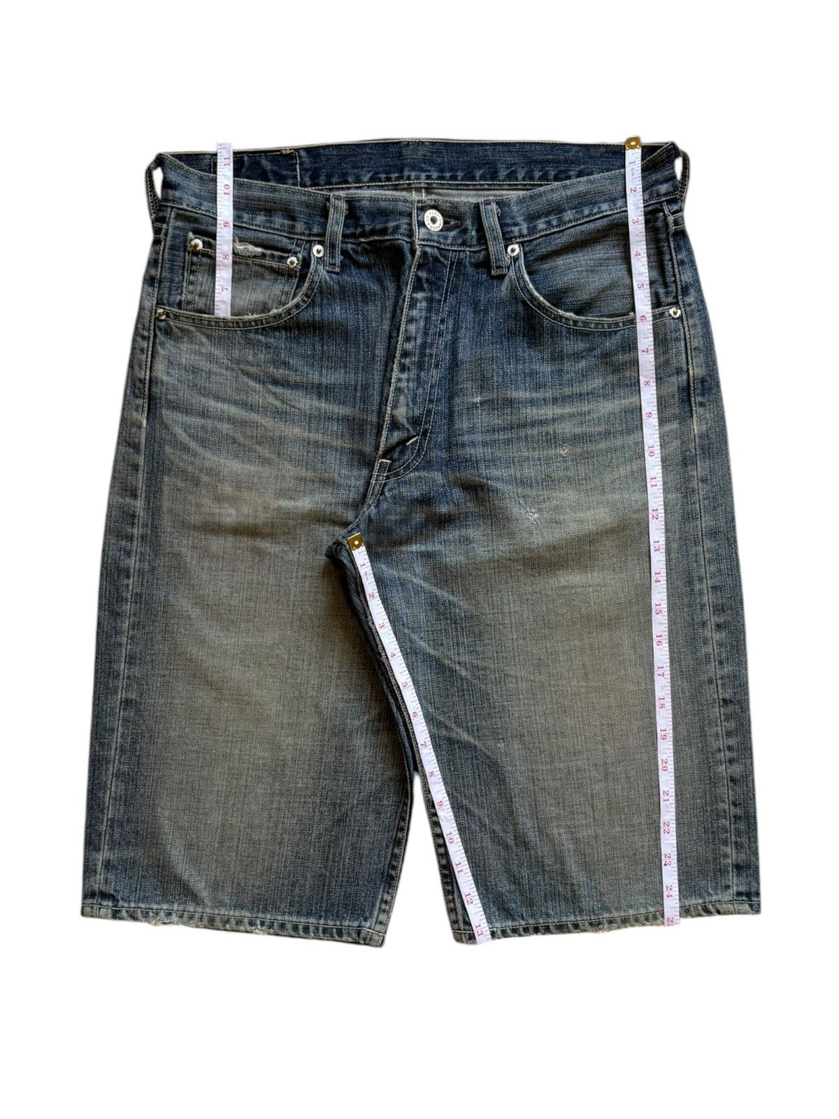 Levi's SALES🔥🔥Vintage 90s Levis 503 Mud Wash Loose Jean Shorts Size US 32 / EU 48 - 14 Thumbnail