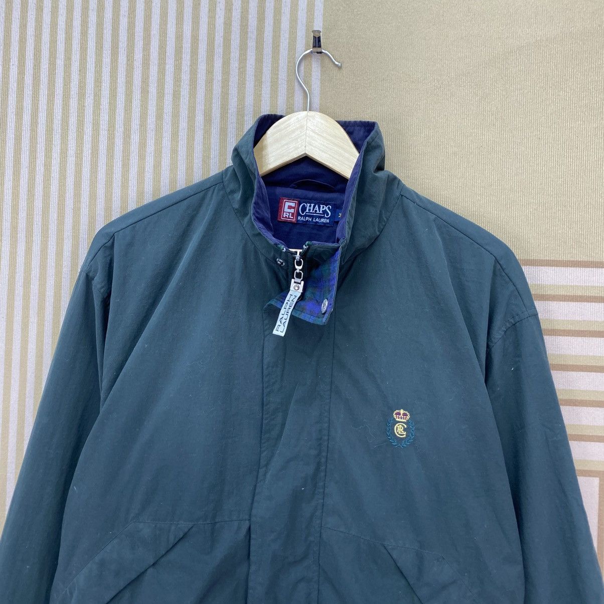 Polo Ralph Lauren 🫶 vintage green Chaps Ralph Lauren windbreaker jacket Size US M / EU 48-50 / 2 - 3 Thumbnail