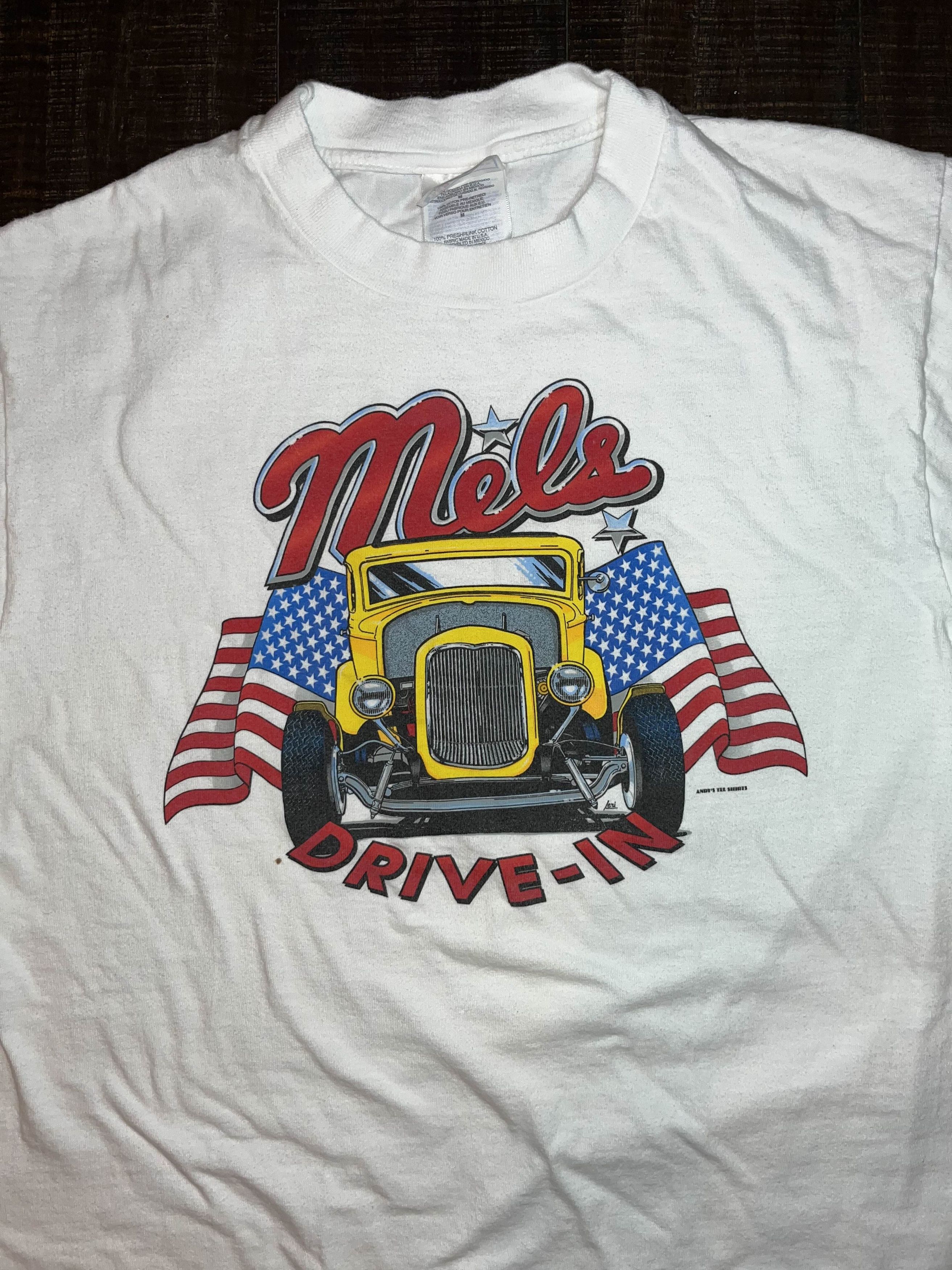 Vintage Vintage Y2K Mels Drive-In San Francisco Shirt Size US M / EU 48-50 / 2 - 1 Thumbnail