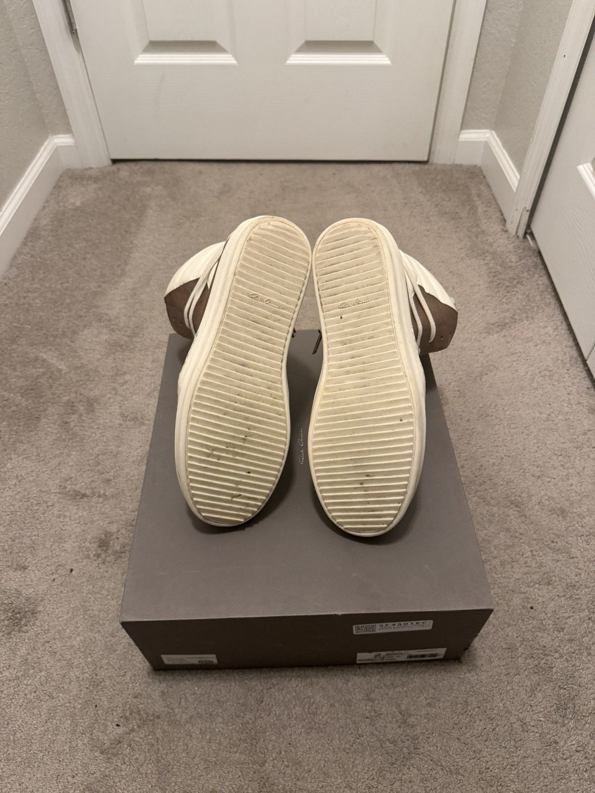 Rick Owens Rick Owens Geobaskets Size US 11 / EU 44 - 11 Thumbnail