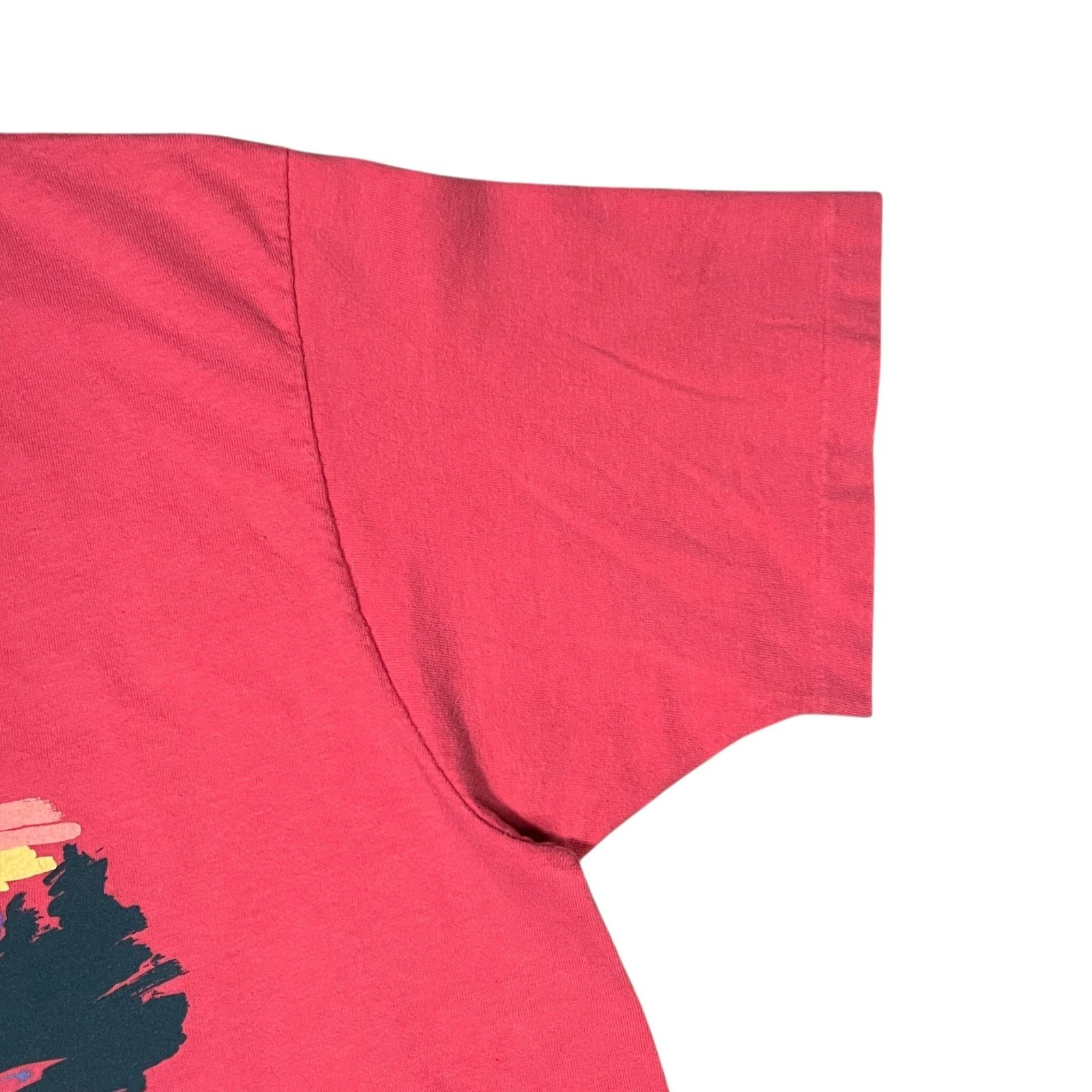 L.L. Bean × Vintage Vintage 90s LL Bean Hanes Mount Katahdin salmon logo art tee Size US XL / EU 56 / 4 - 5 Thumbnail