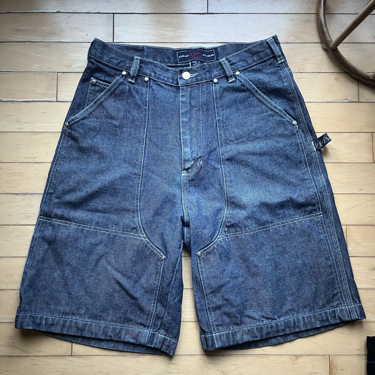 Phat Farm Vintage Y2K baggy denim Phat Farm Jorts Size US 30 / EU 46 - 1 Thumbnail