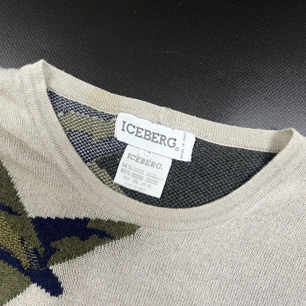 Iceberg × Vintage Vintage Iceberd Airplane Embroidered Logo Sweater Size S Size US XS / EU 42 / 0 - 16 Thumbnail