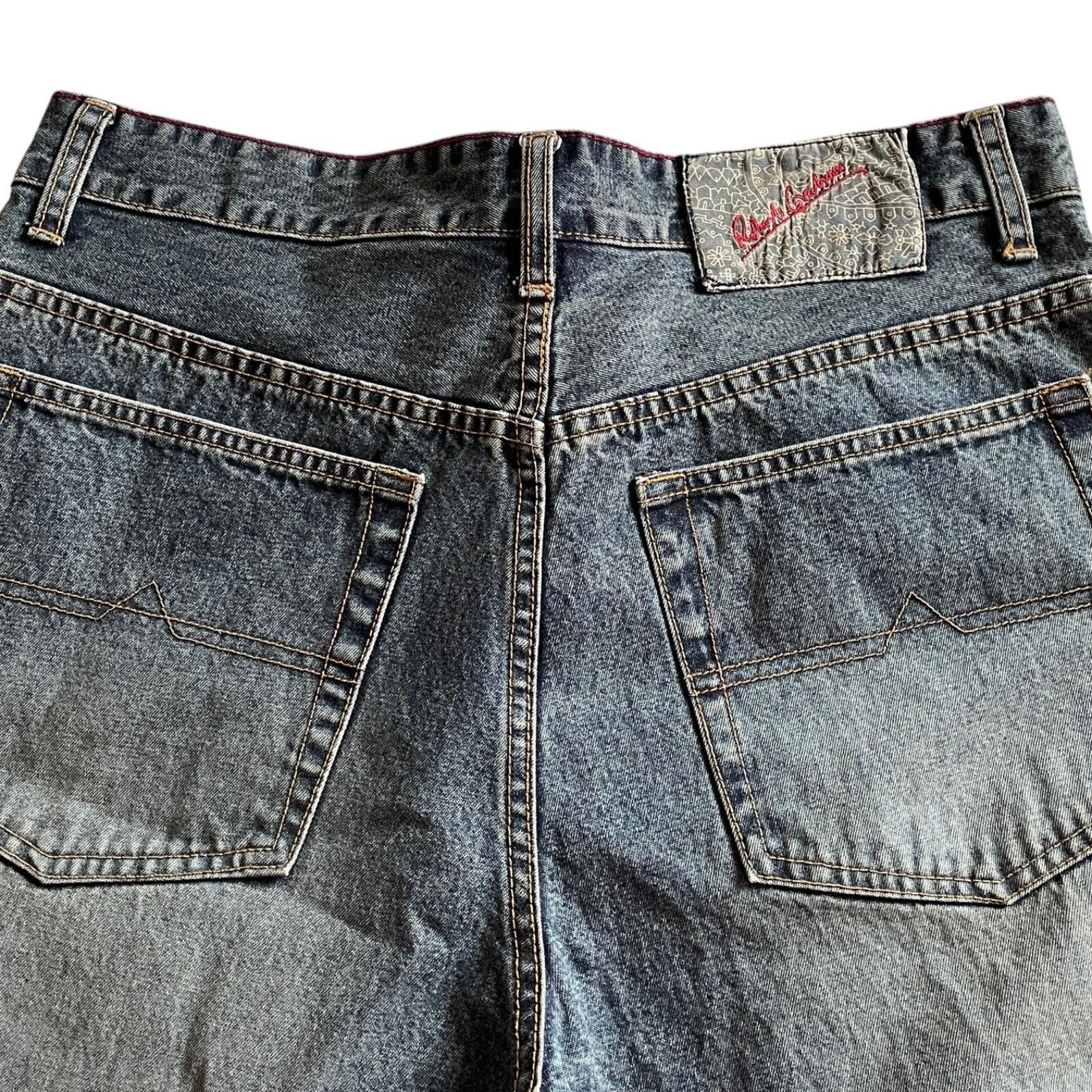 Robert Graham Robert Graham Jeans 34x34 Baggy Fit Blue Denim EUC CLEAN! Size US 34 / EU 50 - 8 Thumbnail