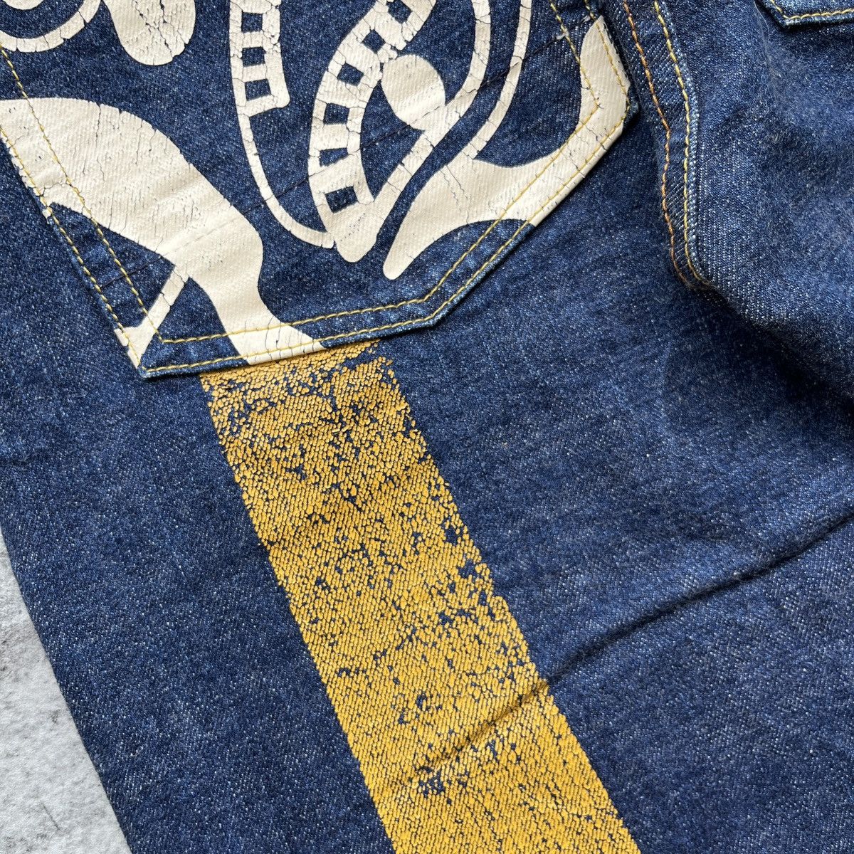 Evisu × Japanese Brand EVISU PARIS DAICOCK SELVEDGE JEANS Size US 32 / EU 48 - 14 Thumbnail