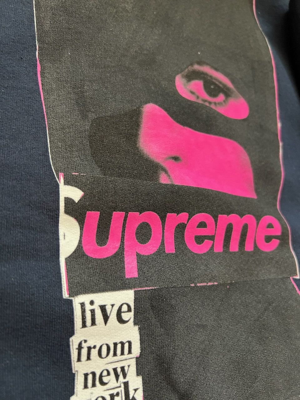 Supreme SUPREME CATWOMAN HOODED SWEATSHIRT NAVY - L Size US L / EU 52-54 / 3 - 3 Thumbnail