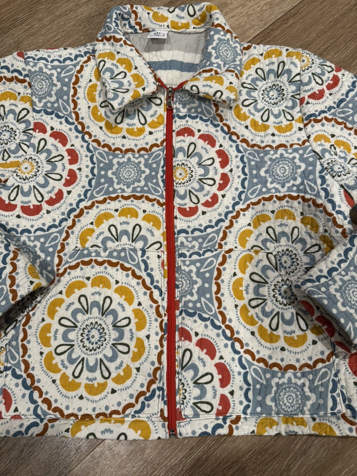 Stussy Custom Handmade All-Over Floral Paisley Quilt Jacket Size US S / EU 44-46 / 1 - 2 Thumbnail