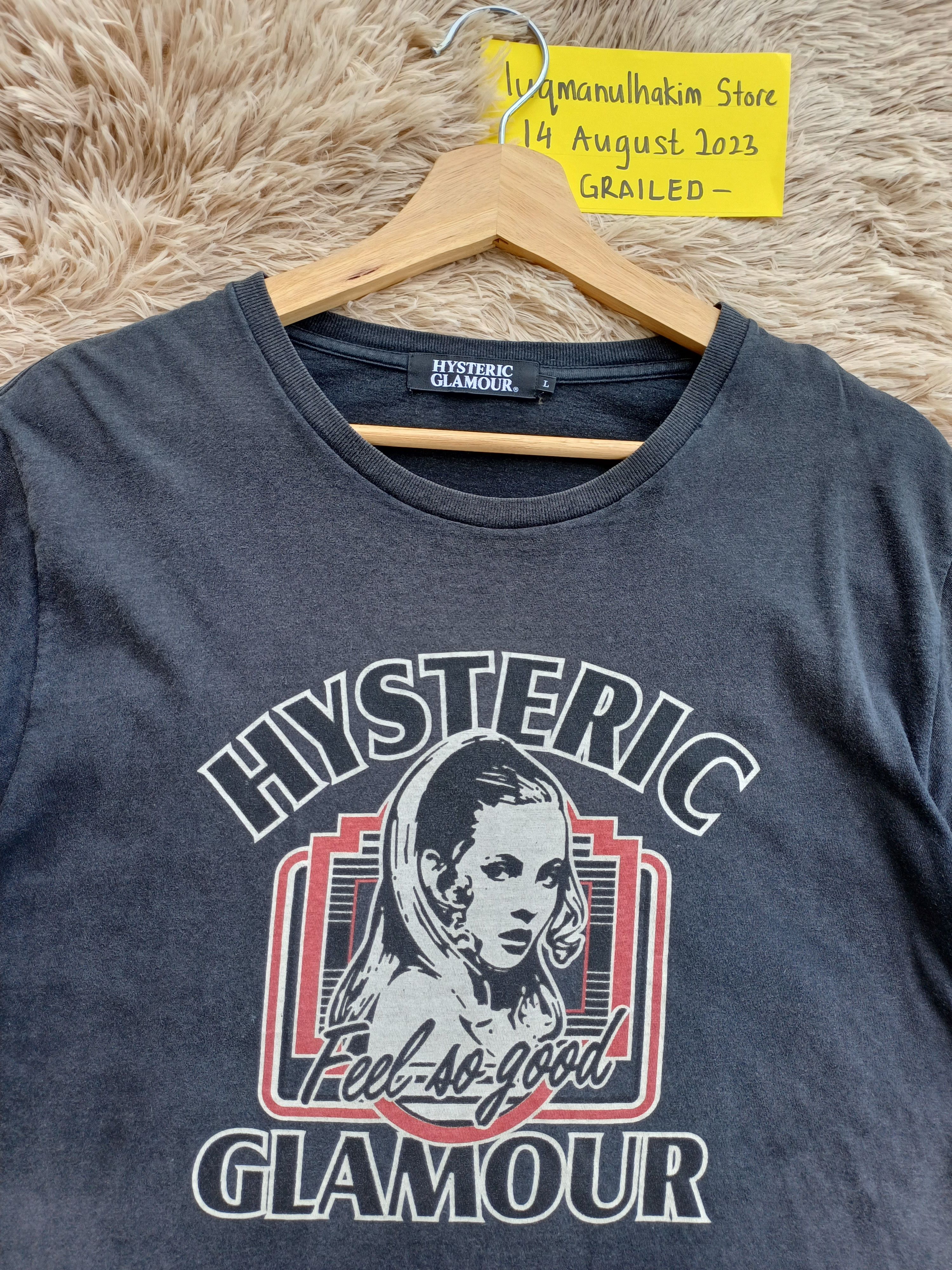 Hysteric Glamour Rare Vintage Hysteric Glamour Feel So Good Tshirt Size L / US 10 / IT 46 - 5 Thumbnail