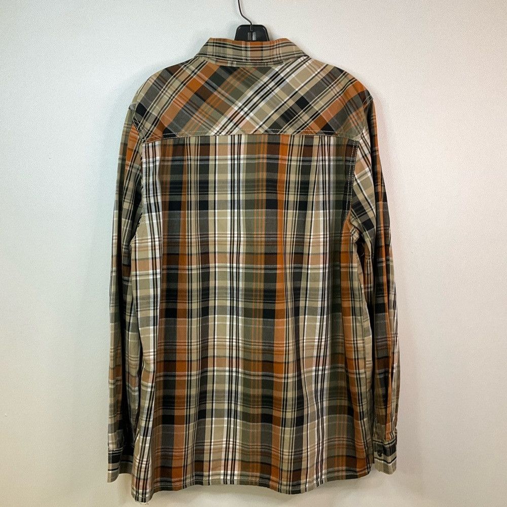 VIBE × Western Rise VIBES GOLD Western Yoke Brown Plaid Shirt Size US XL / EU 56 / 4 - 3 Thumbnail