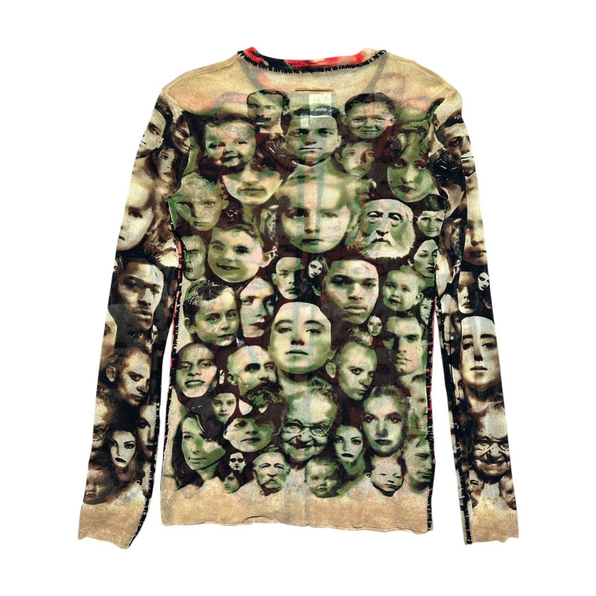 Jean Paul Gaultier faces mesh button up Size US M / EU 48-50 / 2 - 3 Thumbnail