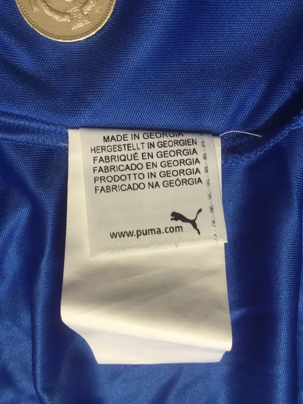 Puma Men’s Rangers 16/17 Home Top XL Excellent Condition Size US XL / EU 56 / 4 - 12 Thumbnail