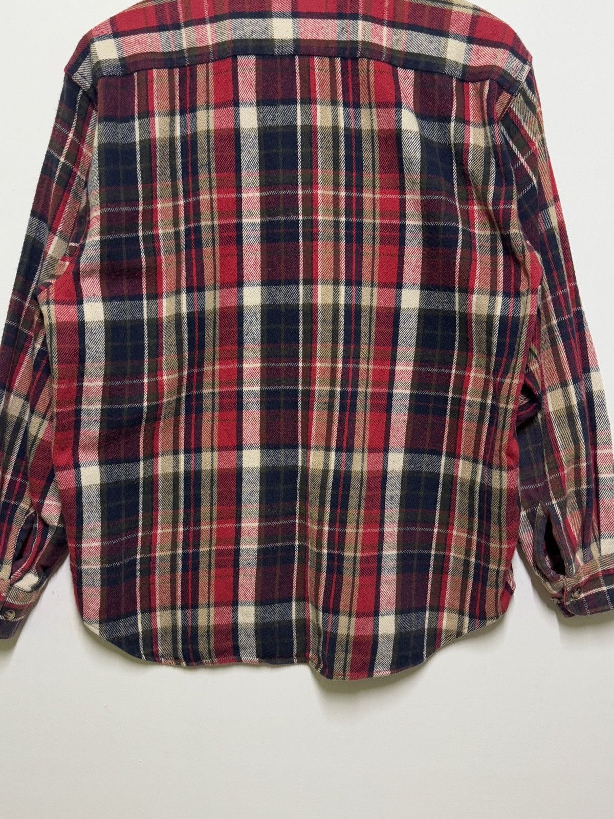 Wrangler Vintage Flannel WRANGLER TRAIL Plaid Tartan 2 Pocket Size US L / EU 52-54 / 3 - 11 Thumbnail