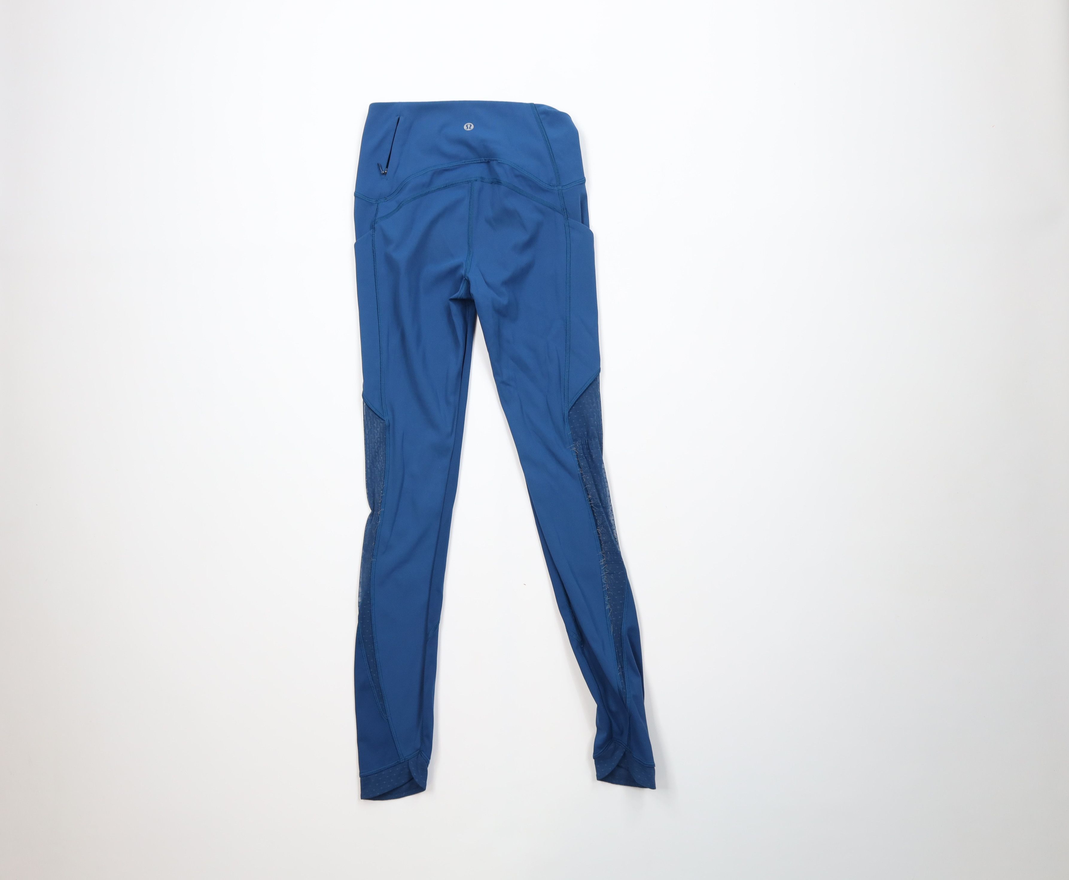 Lululemon Lululemon Training Polka Dot Cropped Yoga Pants Leggings Size 26" / US 2 / IT 38 - 8 Thumbnail