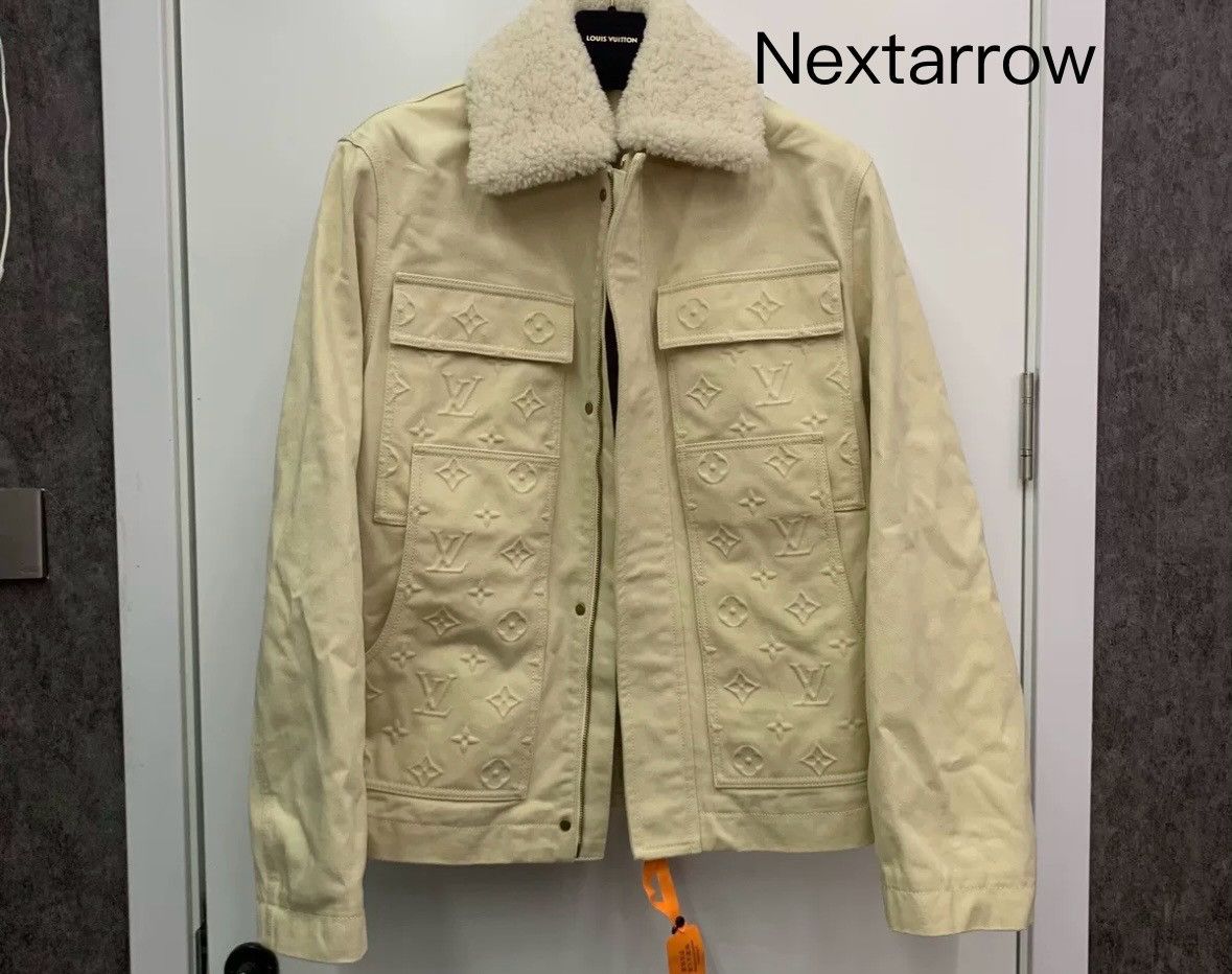 Louis Vuitton Louis Vuitton New relief full print logging denim jacket Size US S / EU 44-46 / 1 - 1 Thumbnail